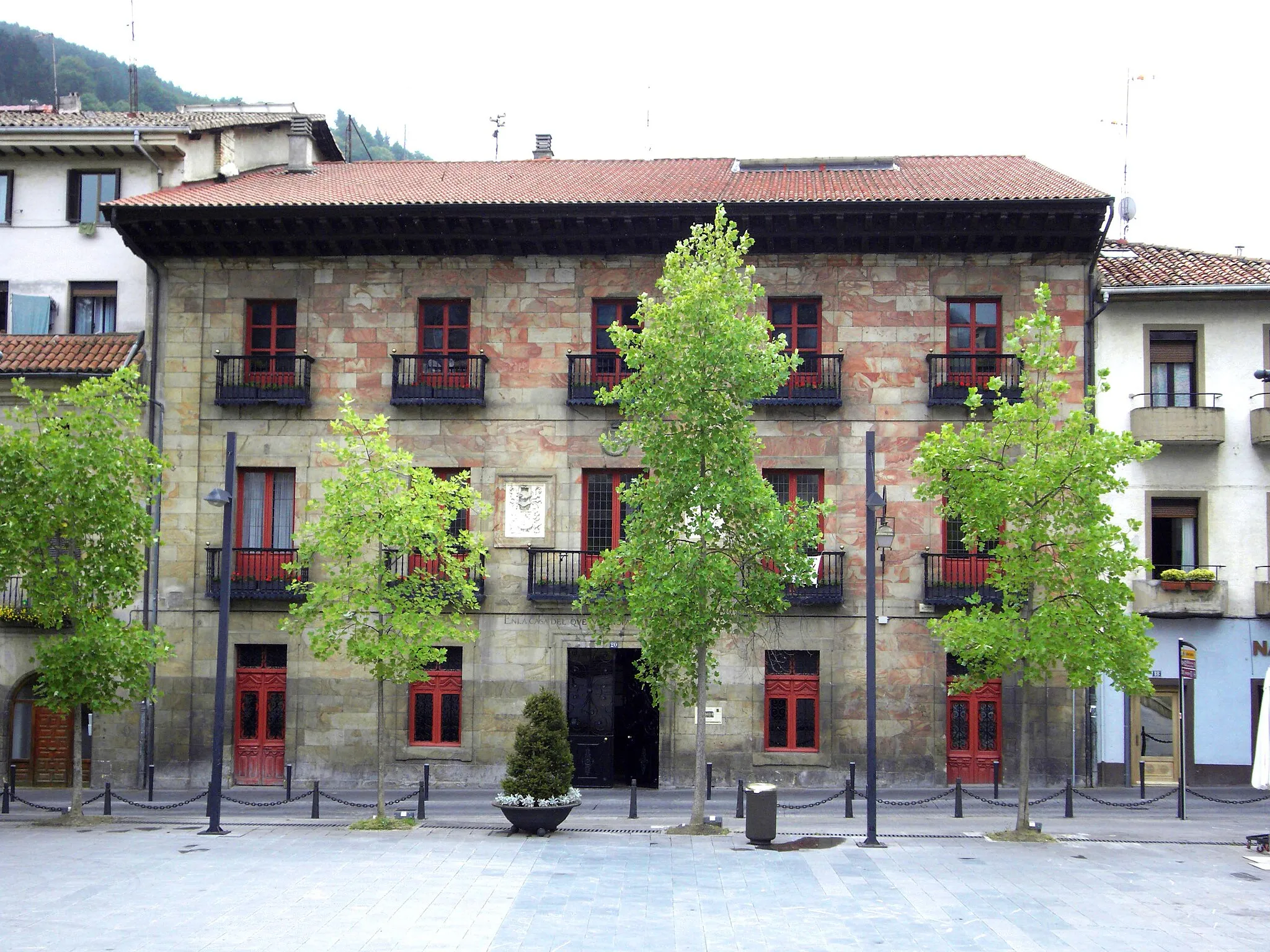 Photo showing: Corral-Ipeñarrieta palace, current Town Hall, Urretxu (Guipuscoa, Basque Country)
