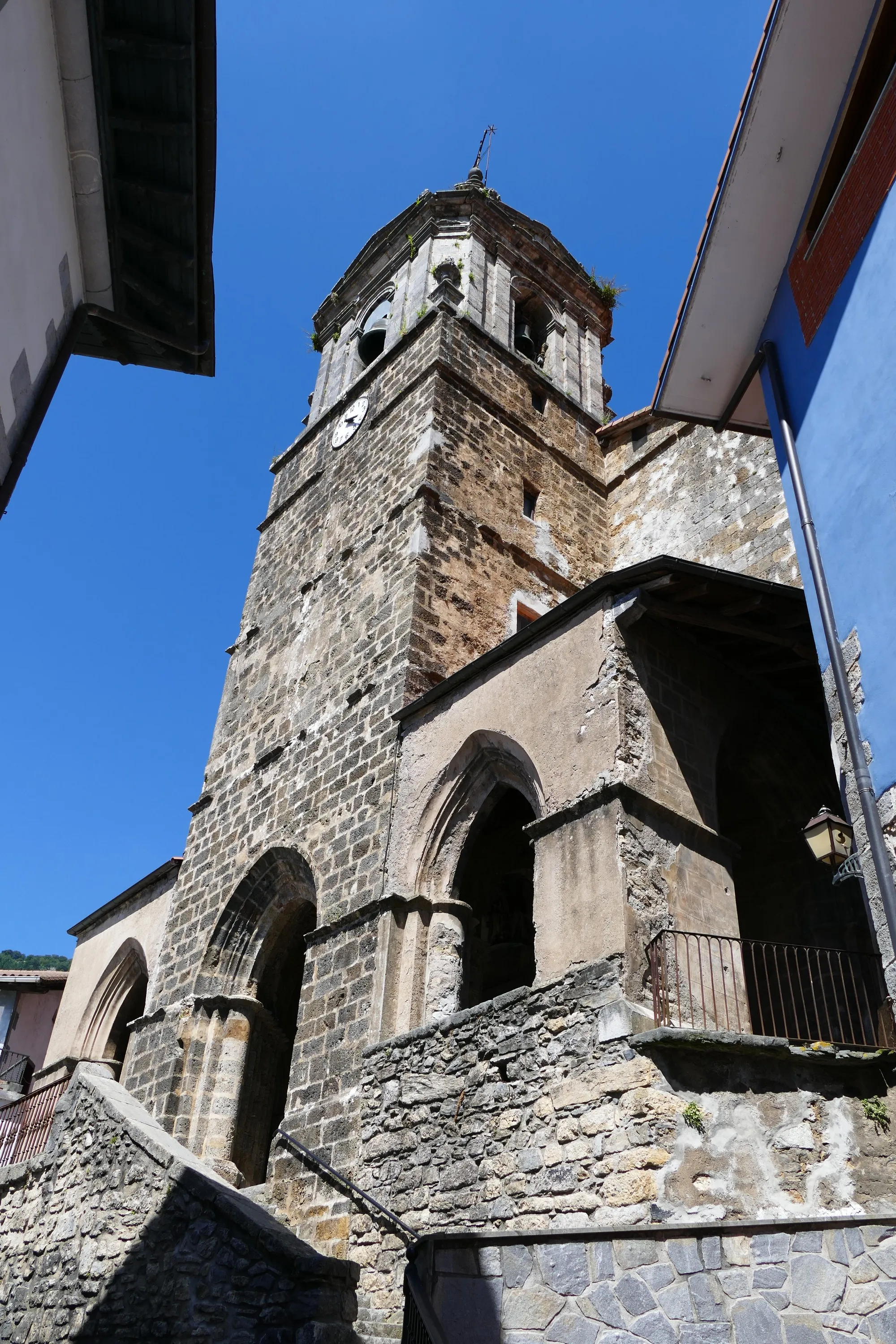 Photo showing: Saint-Martin's church in Errezil (Guipuscoa, Basque Country, Spain).