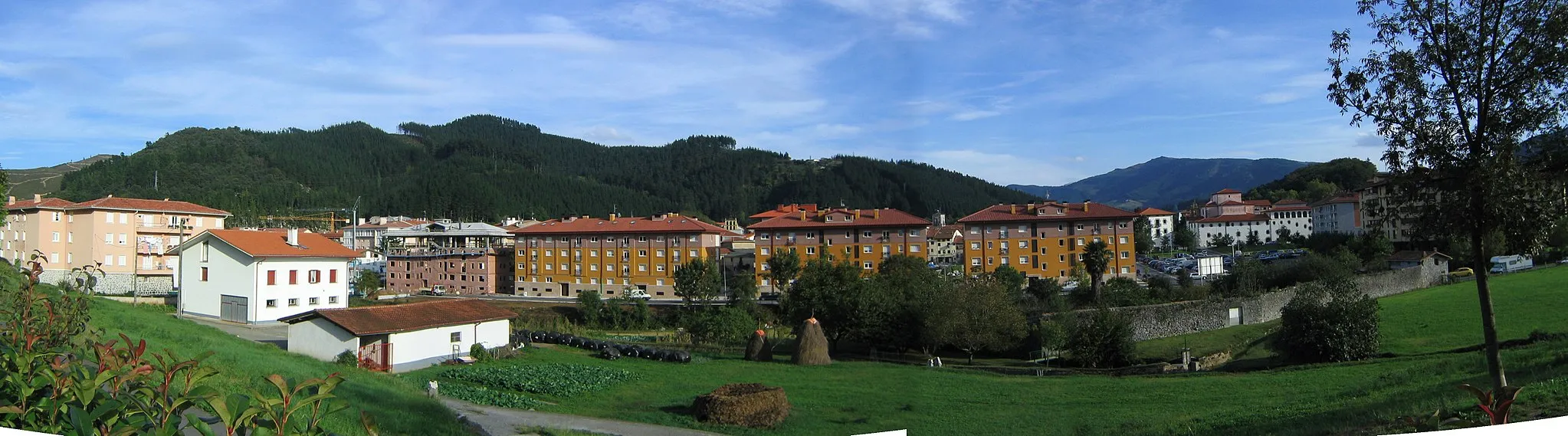 Photo showing: Vista general de Markina, Bizkaia, País Vasco, España.