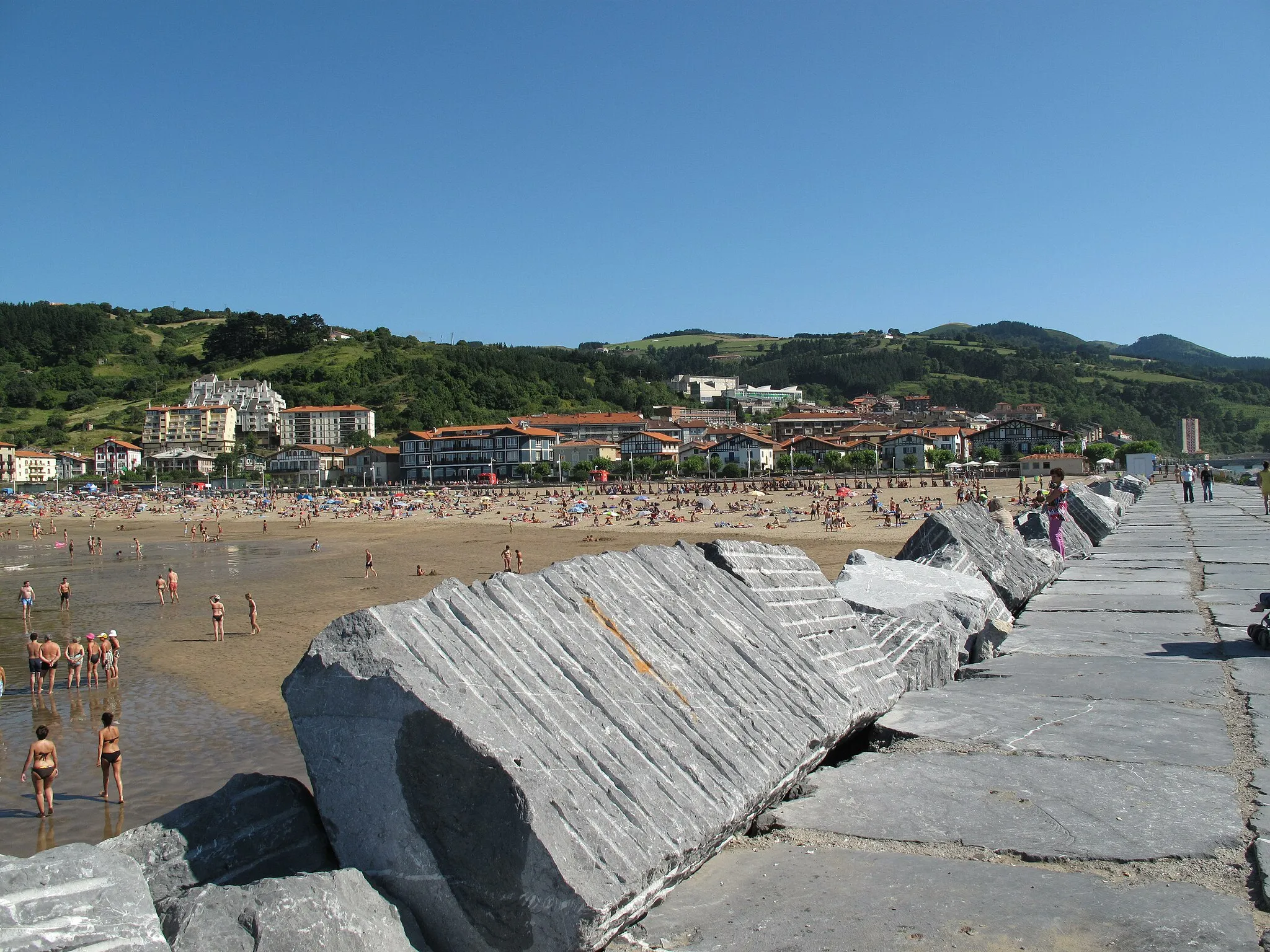 Photo showing: Playa de Deva (Guipúzcoa)