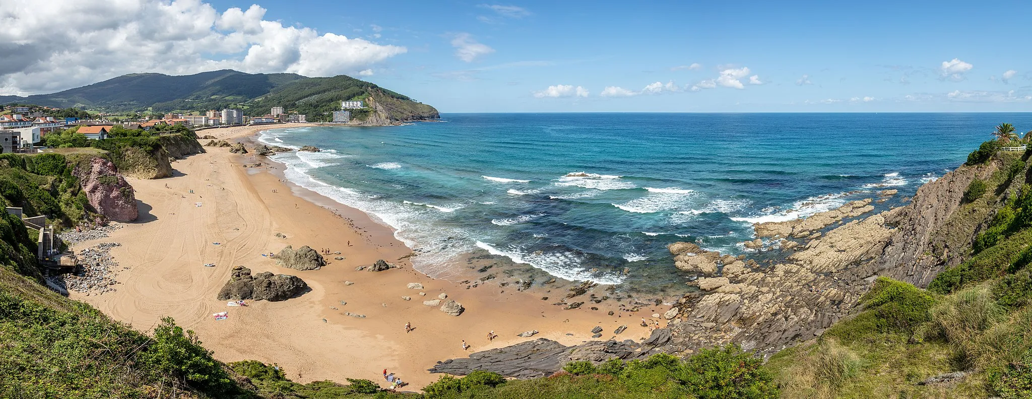 Photo showing: Beach of Baquio, Basque Country, Spain