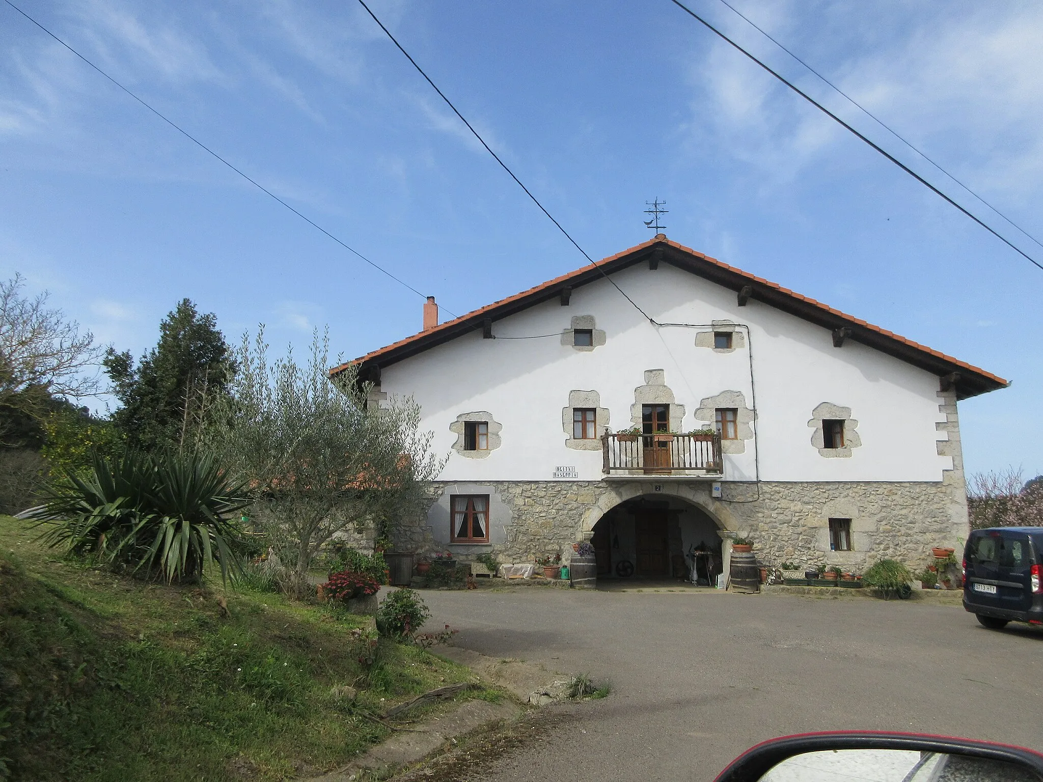 Photo showing: Beitti baserria, edo Galletebeitia, hedatutako deitura baten sorlekua