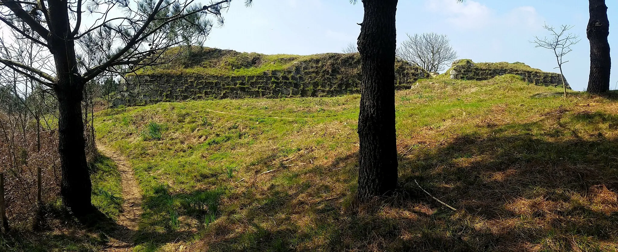 Photo showing: Fort English or Admiral's Fort in Ulia Mountain at Donostia-Saint Sebastian
East facade.
