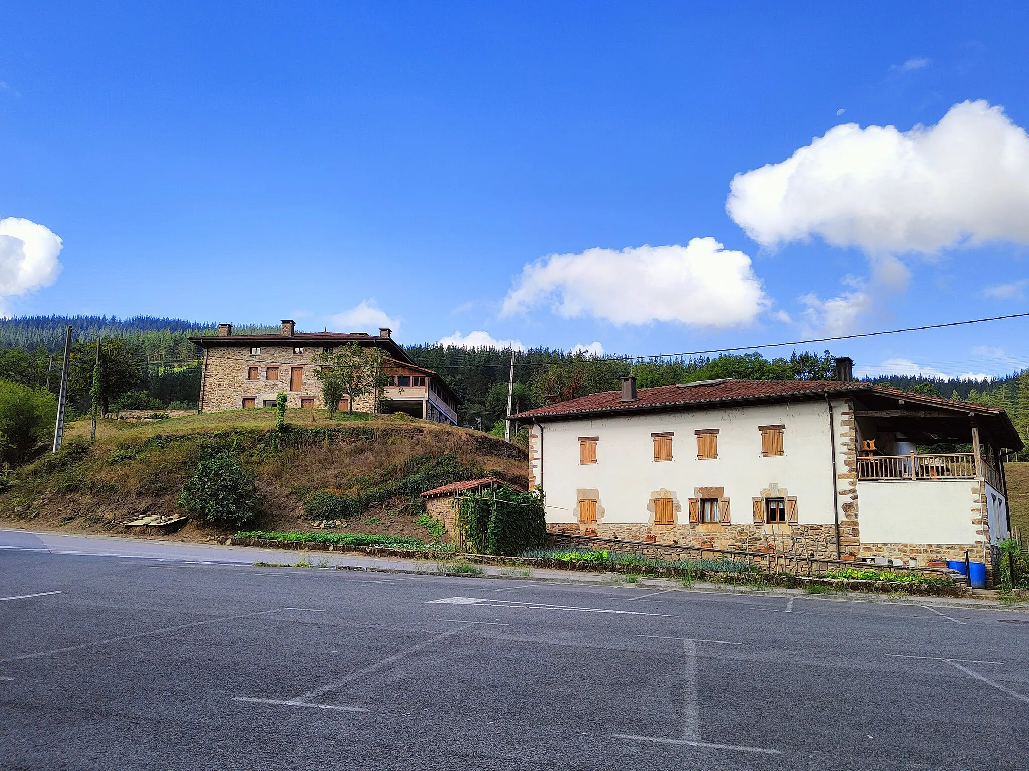 Photo showing: Santxolopetegi quarter in Oñati municipality