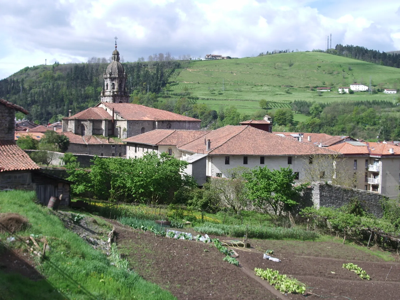 Photo showing: View of historic quarter of Bergara, Guipuscoa, Basque Country