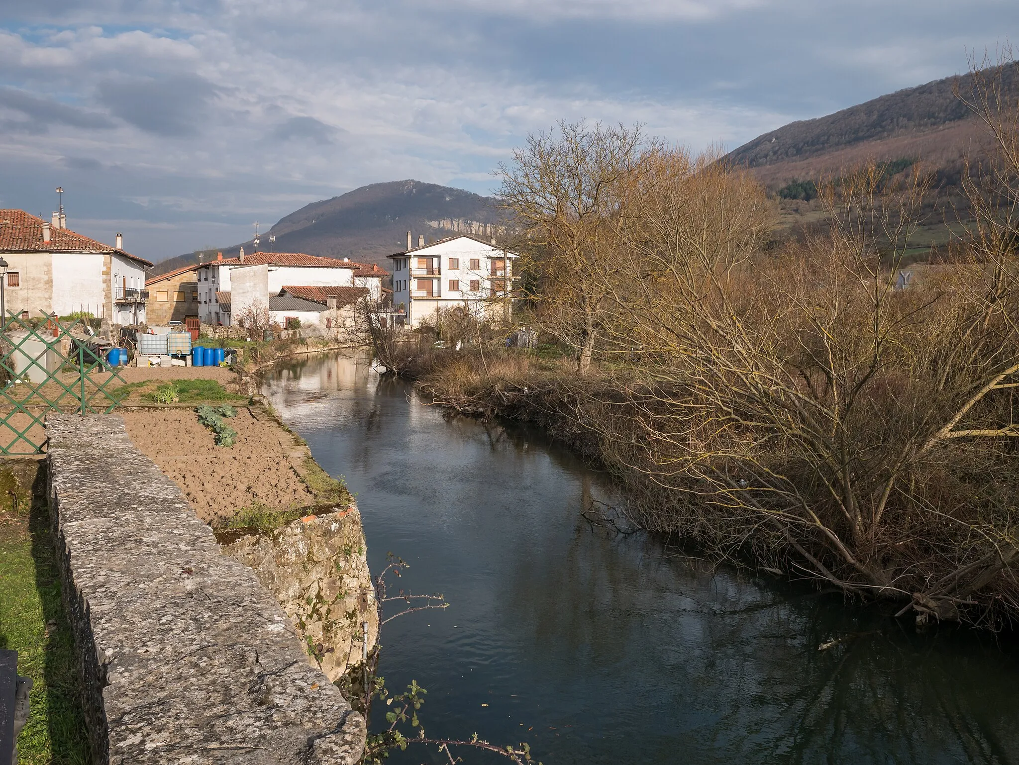 Photo showing: Arakil River at Ziordia. Navarre, Spain