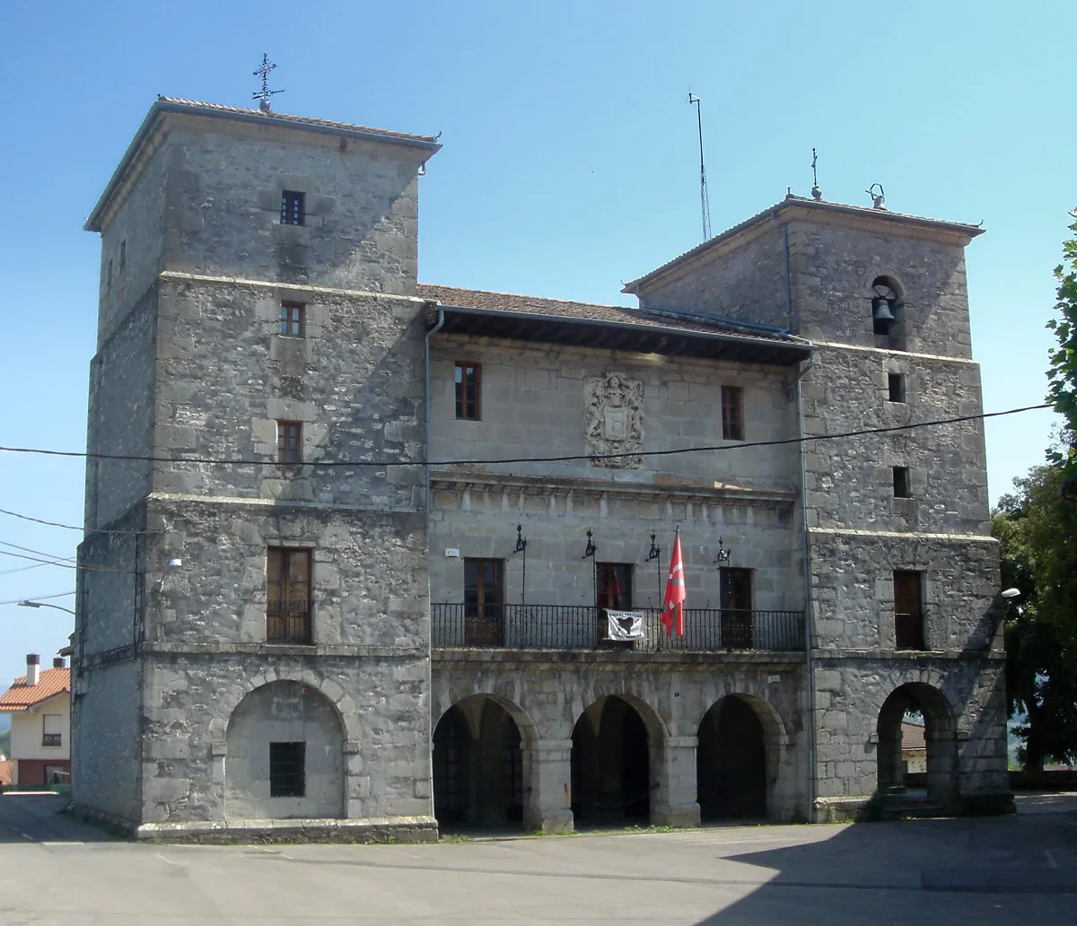 Photo showing: Town Hall of Aiara (Araba, Basque Country, Spain)