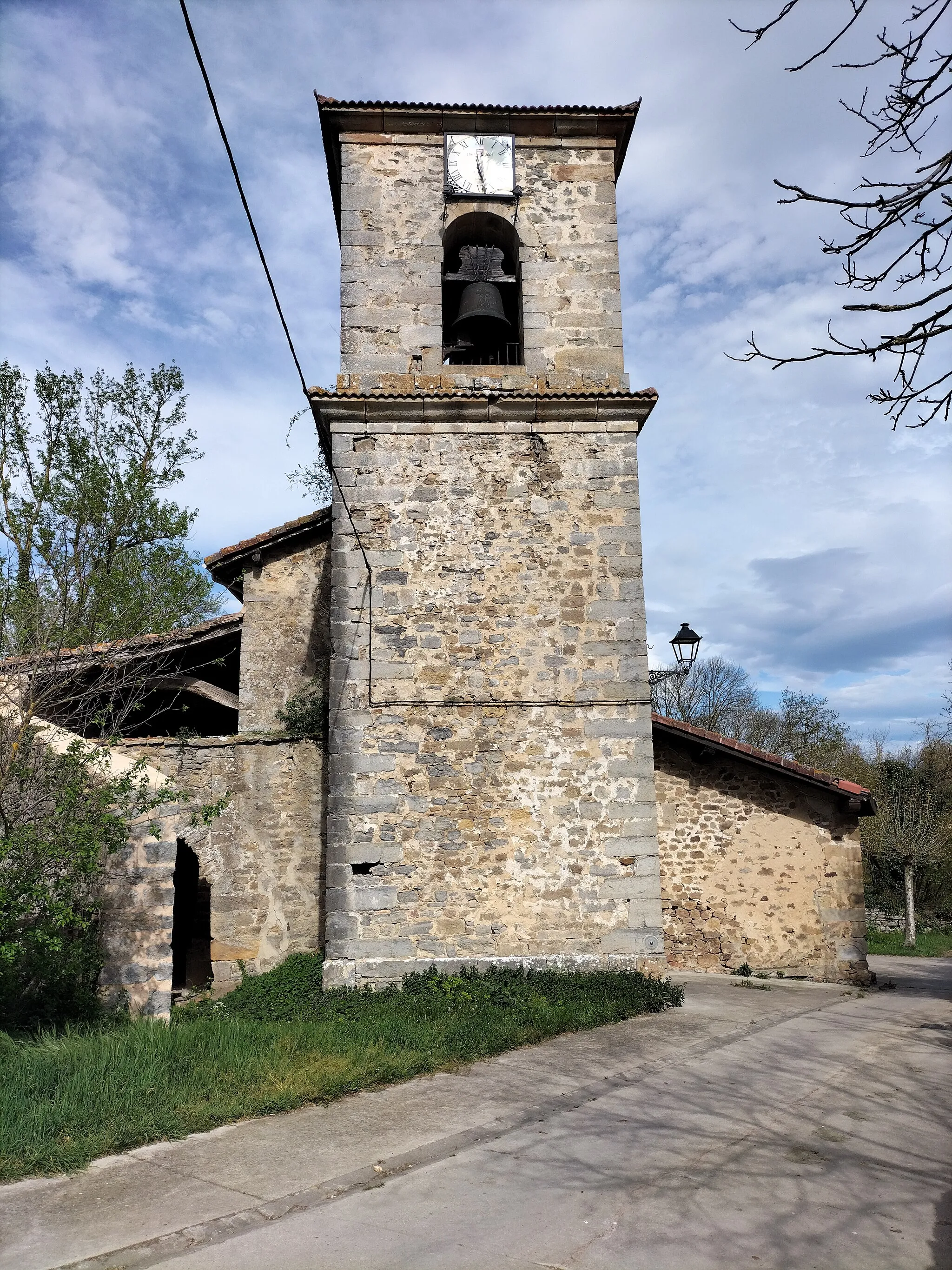 Photo showing: San Joan Bataiatzailearen elizaren dorrea, Lukiano (Zuia, Araba)