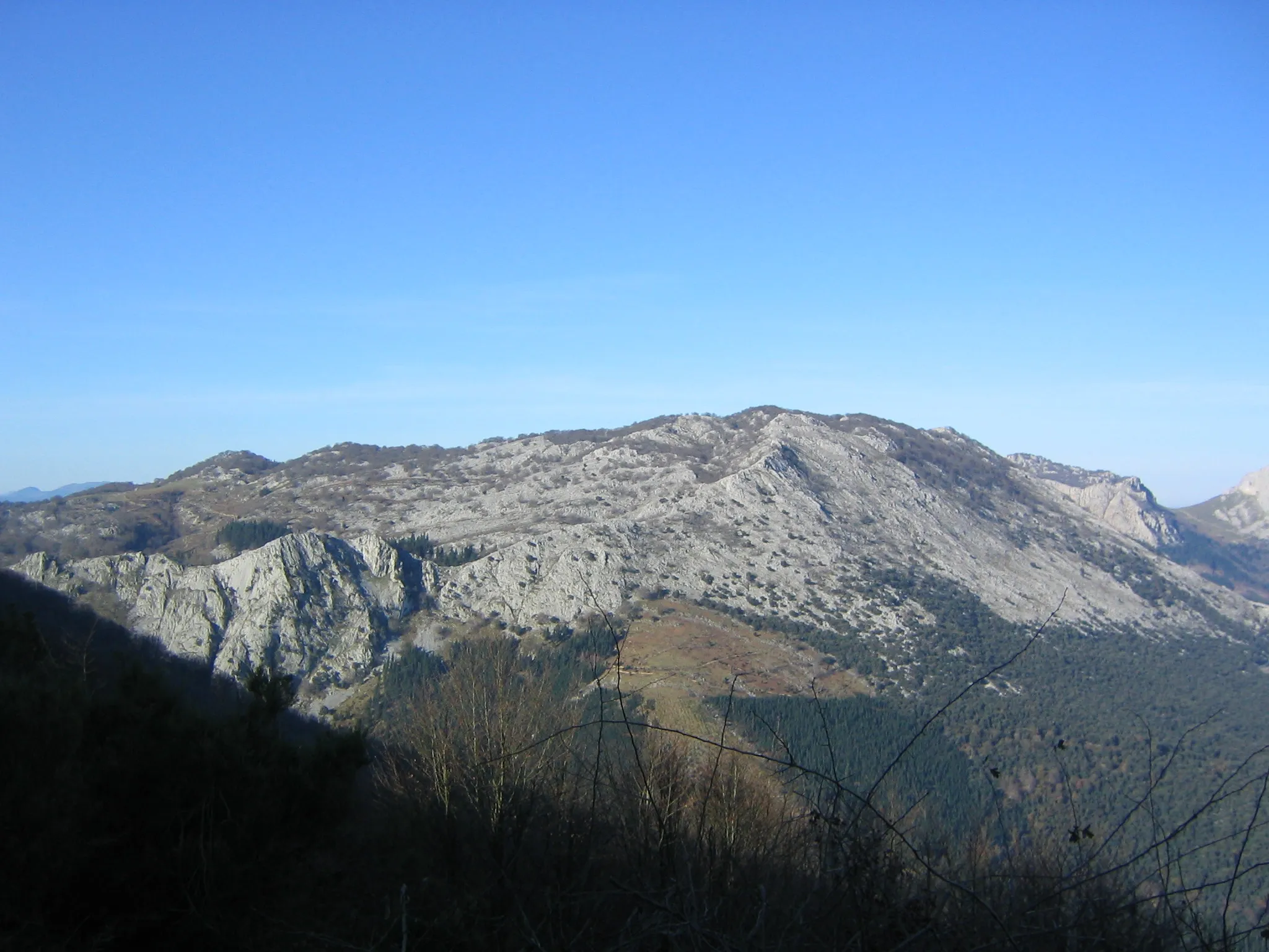 Photo showing: Monte Arrietabaso Vizcaya, País Vasco, España.