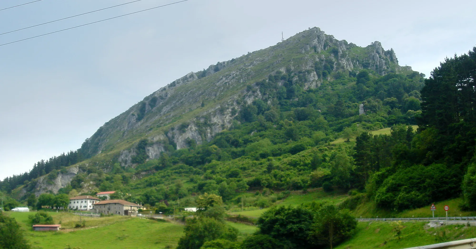 Photo showing: Urrekoatxa mountain (Dima, Biscay)