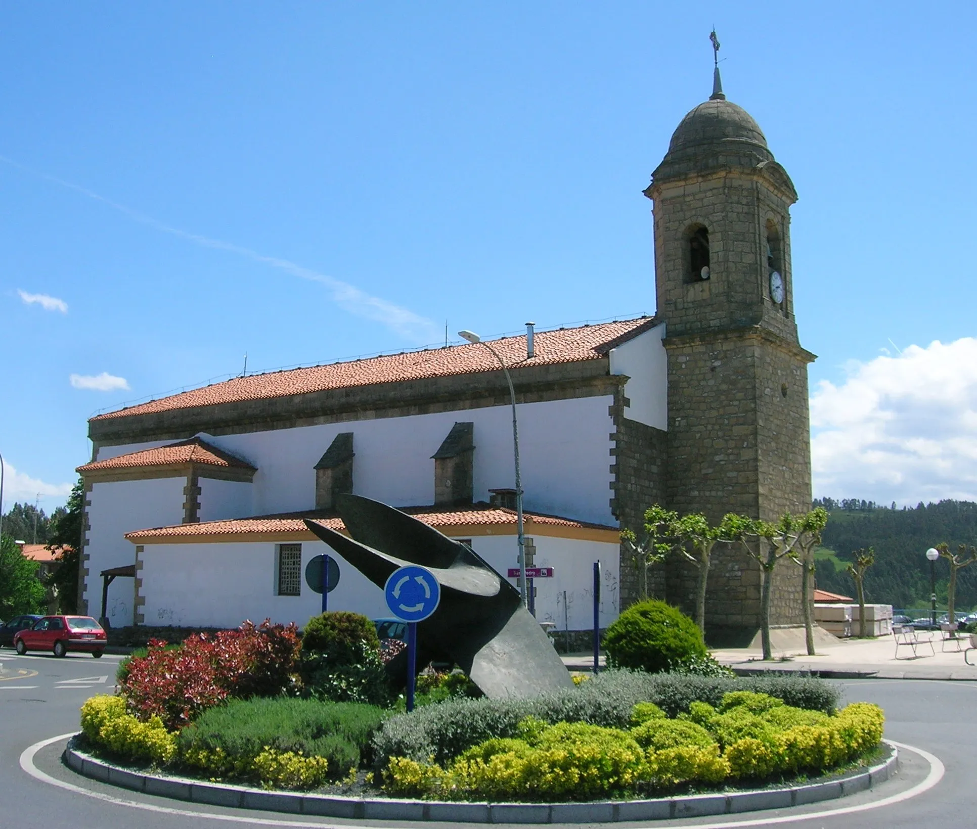 Photo showing: St. Peter's church in Sopela/Sopelana, Biscay