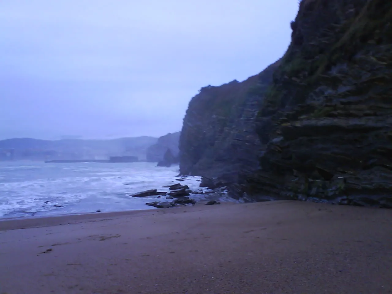 Photo showing: Muriola hondartza, Barrika; Muriola beach, Barrika, The Basque Country