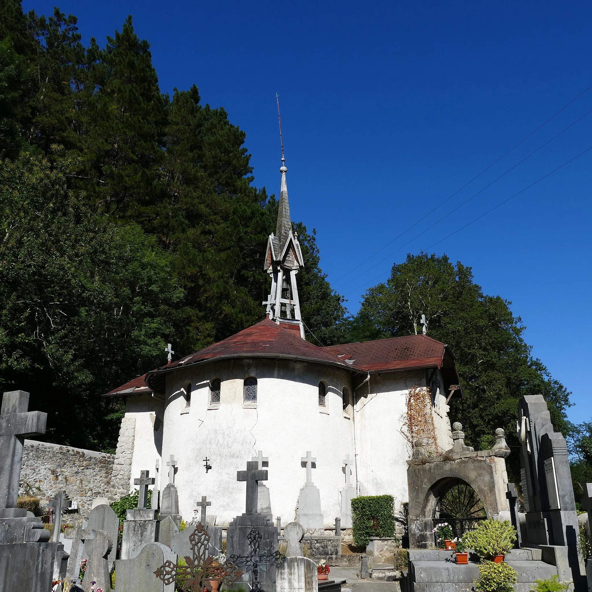 Photo showing: Saint-Martin's chapel of Zalain Auzoa in Vera de Bidasoa (Navarra, Spain).