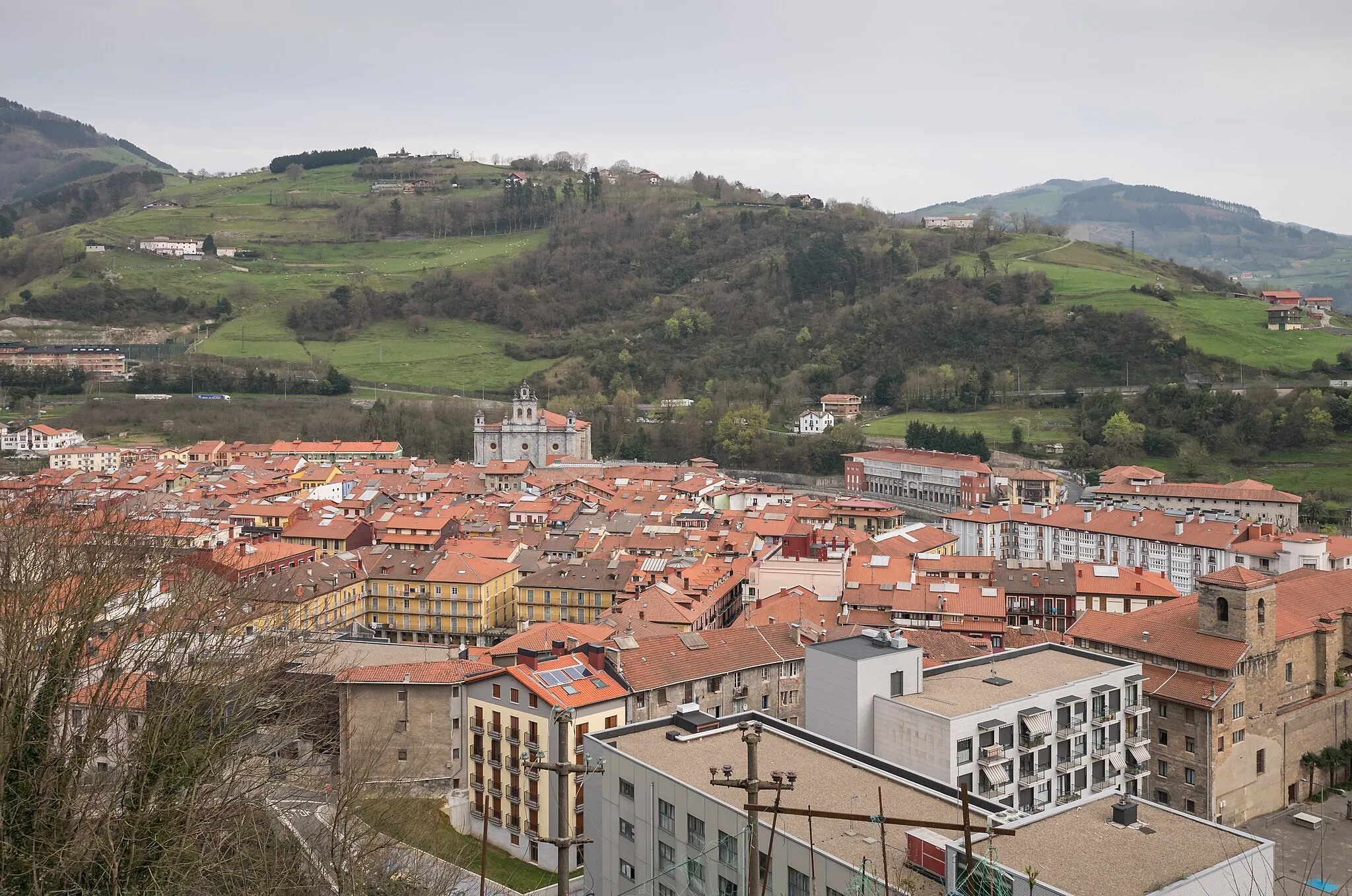 Photo showing: View over Tolosa. Gipuzkoa, Spain