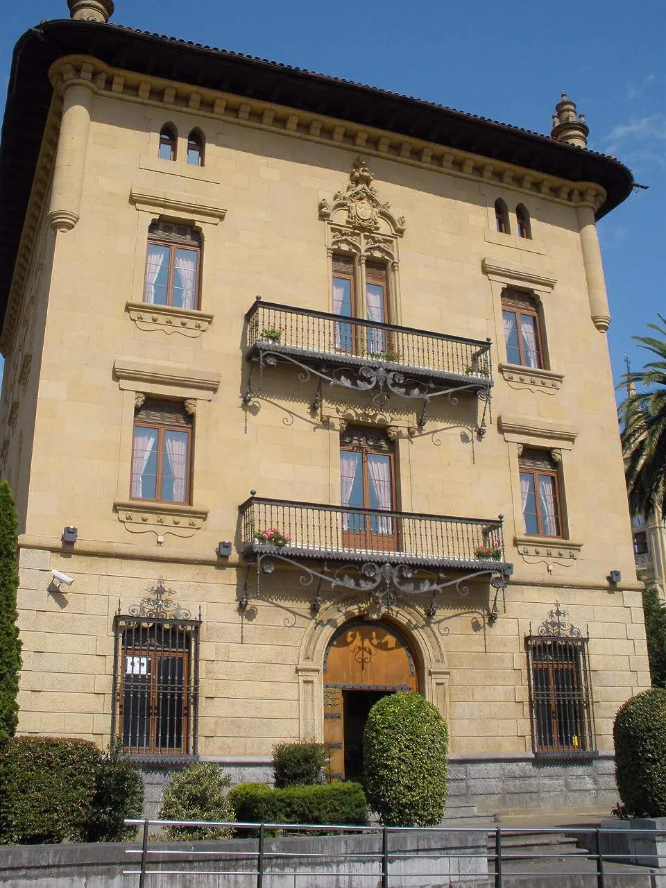 Photo showing: Palacio Olaso, en Trapagaran (Bizkaia)