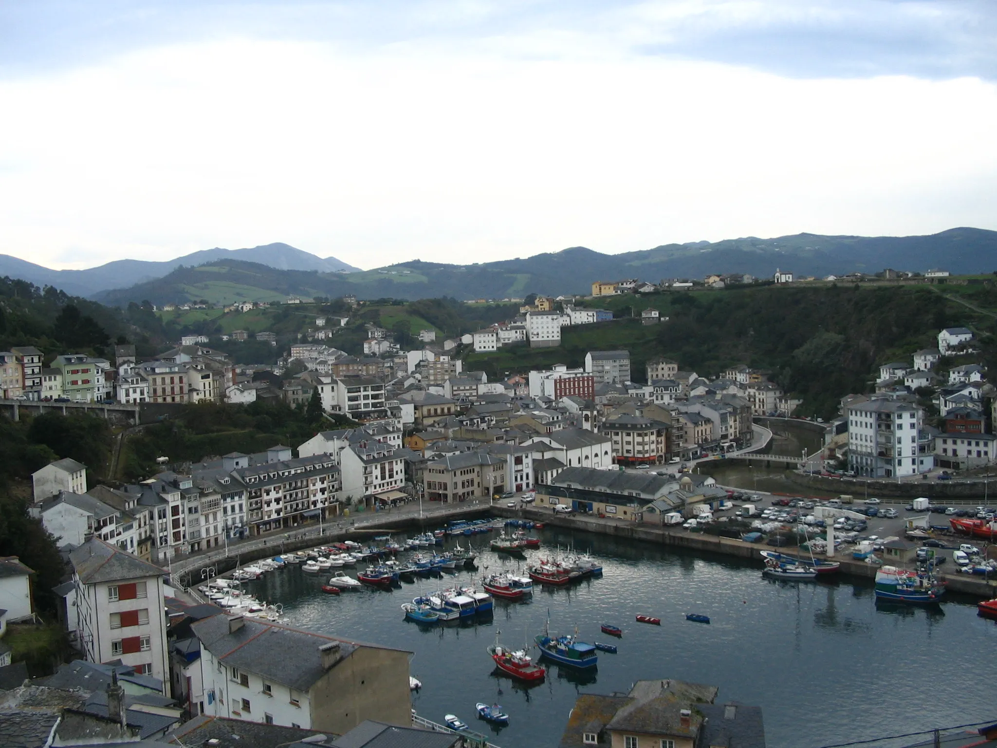 Photo showing: Luarca in Asturies, Spain