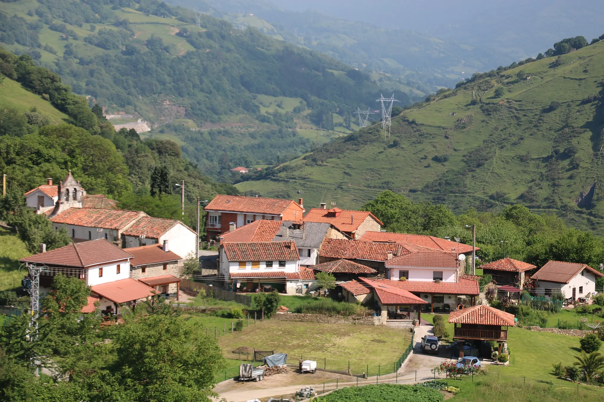 Photo showing: Camino de San Salvador_tappa da Pajares a La Pola de Lena