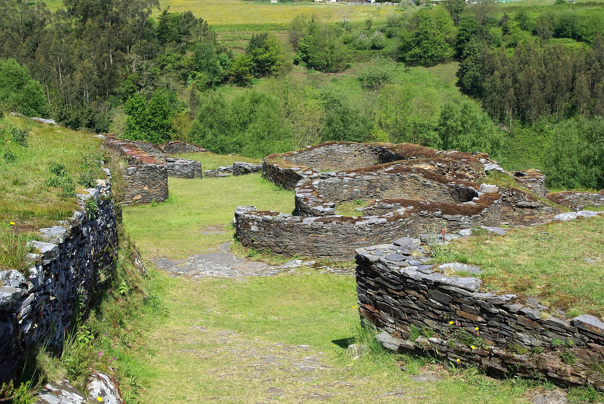Photo showing: Hill fort of Coaña, Coaña (Asturias, Spain)