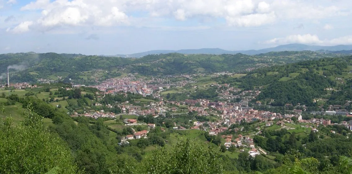 Photo showing: Valle Llangreu. Asturies