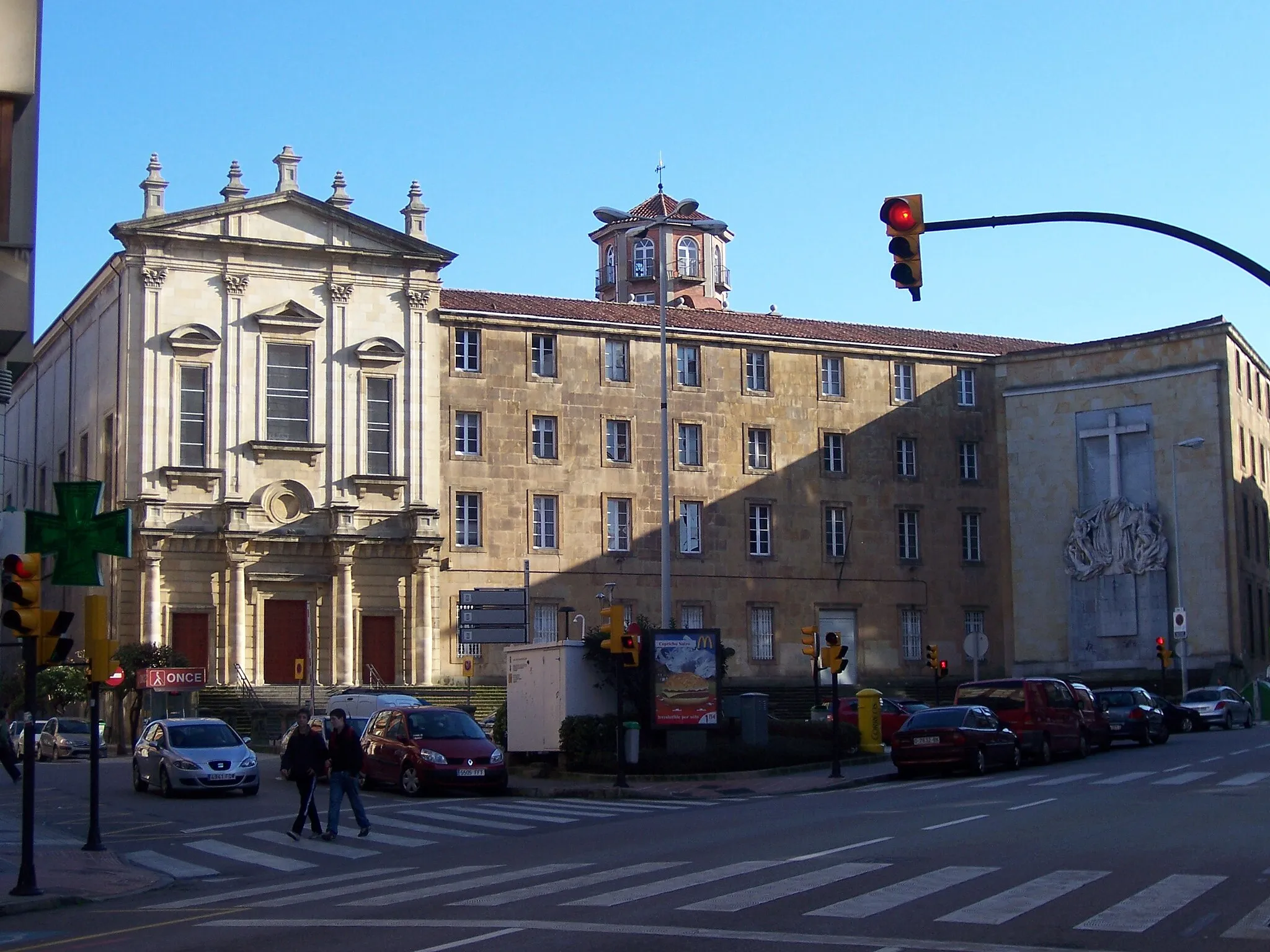 Photo showing: Main building, Colegio de la Inmaculada (Gijón)