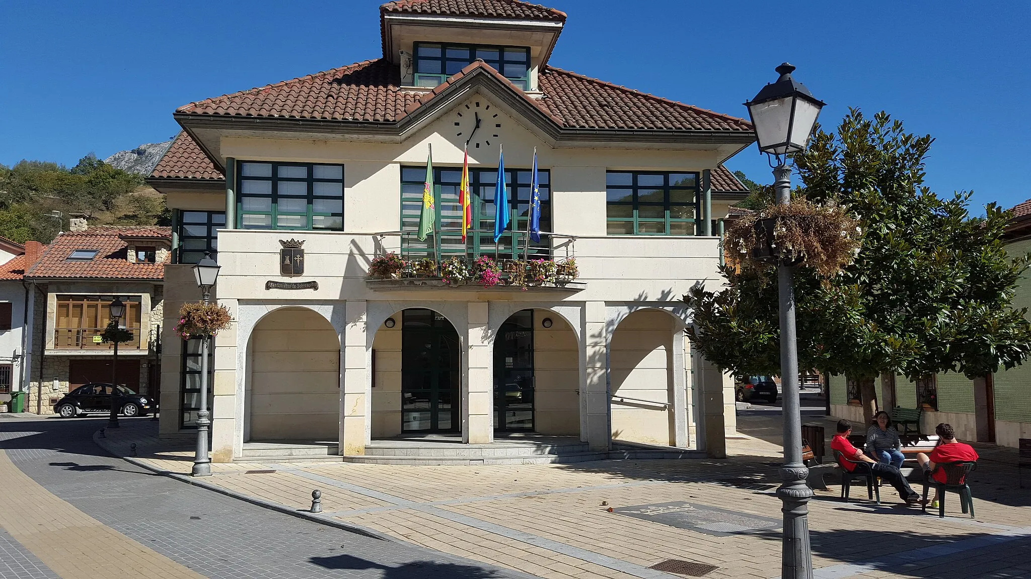 Photo showing: Rioseco, Premio Príncipe de Asturias al Pueblo Ejemplar 2009. Vista del ayuntamiento.