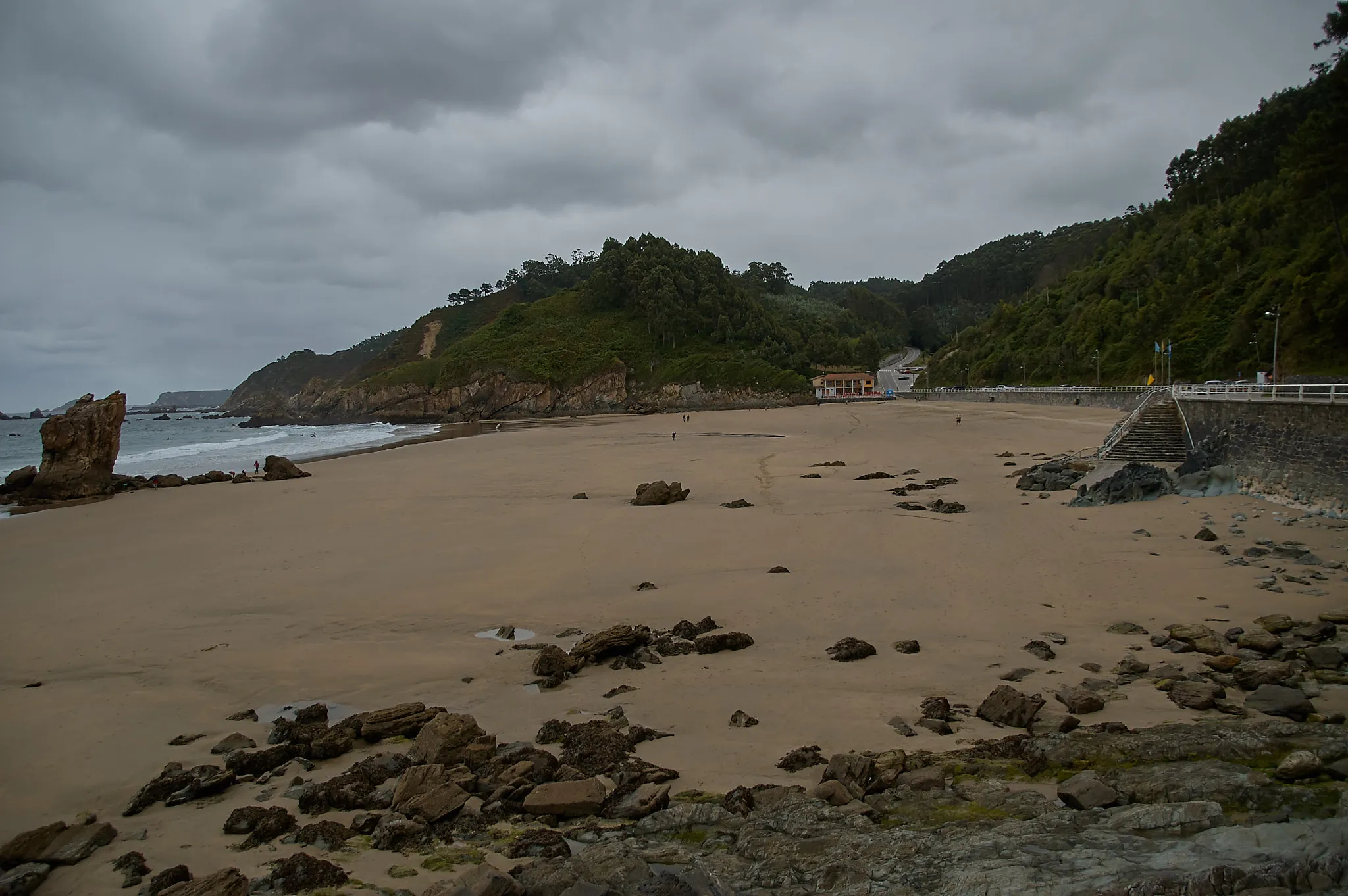 Photo showing: 500px provided description: Playa del Aguilar en Muros de Nal?n [#Playa ,#Asturias ,#Aguilar]