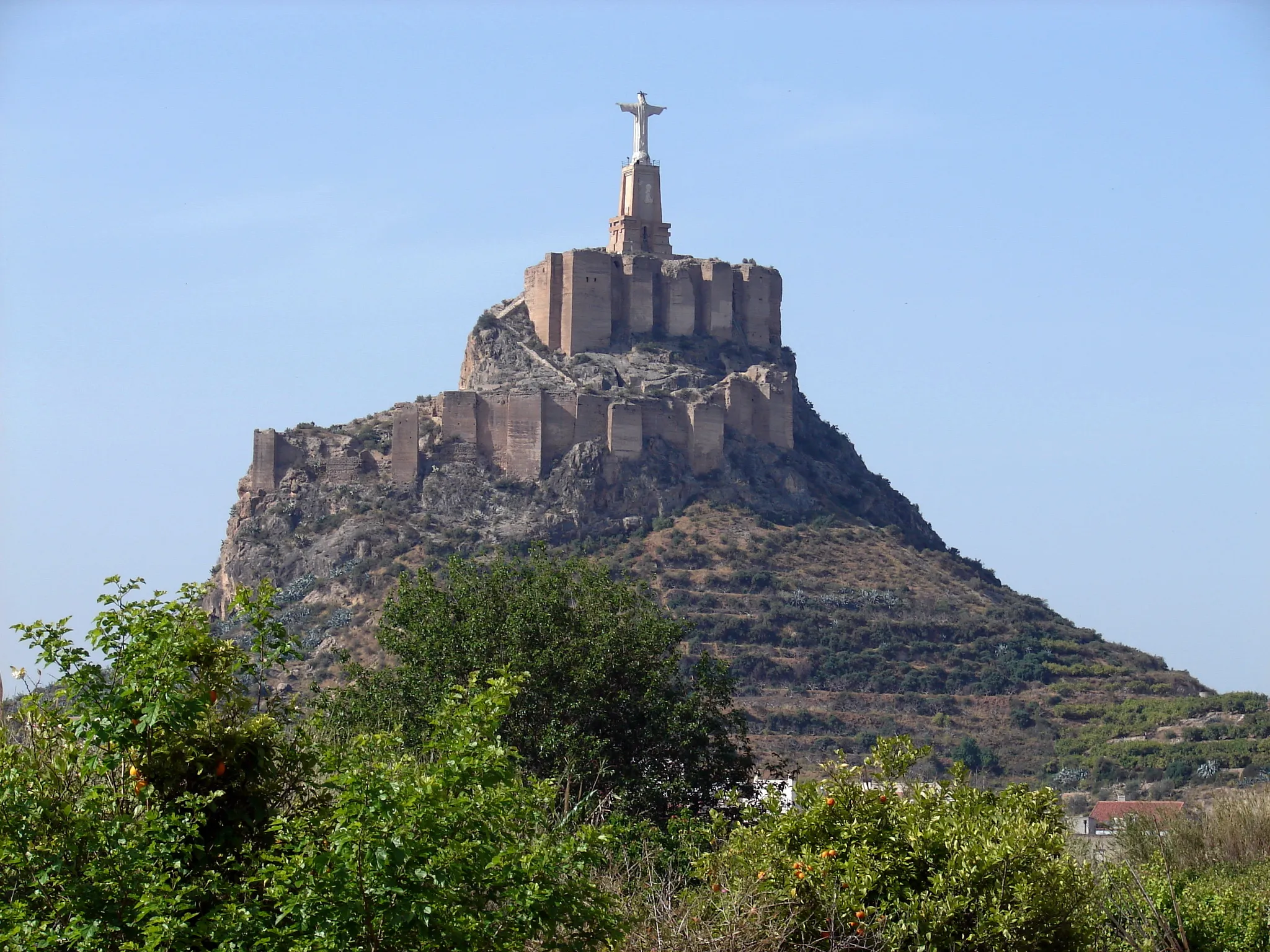 Photo showing: Christusstatue auf dem Monteagudo