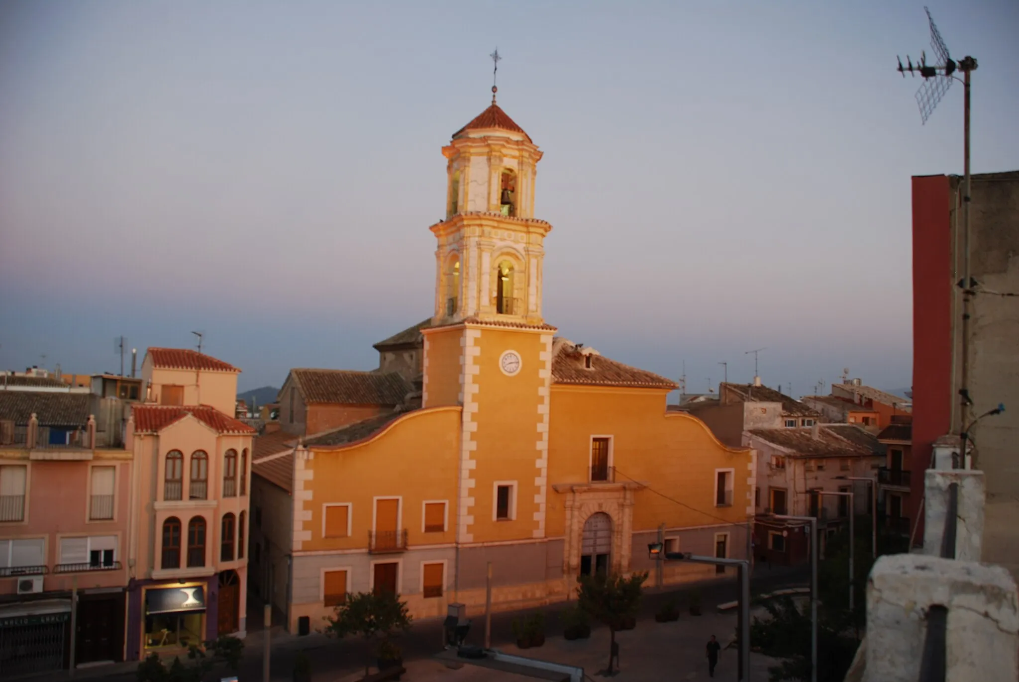 Photo showing: Iglesia Parroquial de Nuestra Señora del Rosario (Bullas)
(Bullas, ID: RI-51-0004583)