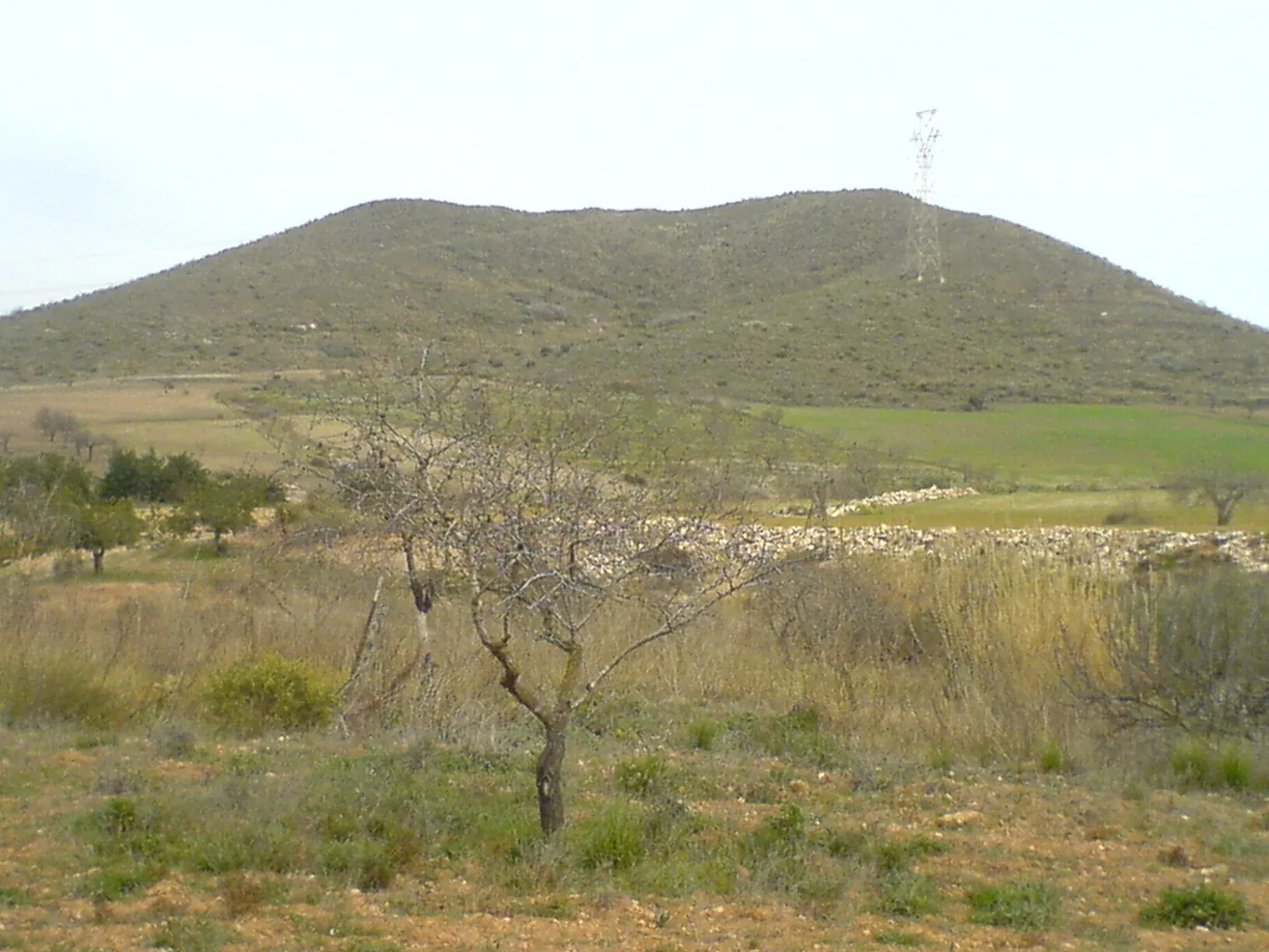 Photo showing: Photo of Cabezo Negro Volcano in Tallante.