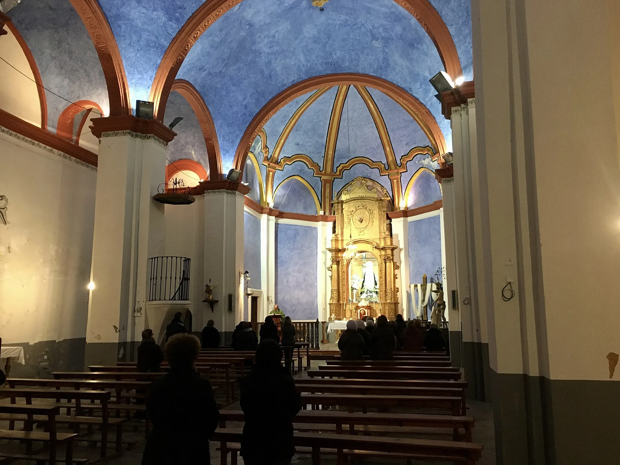 Photo showing: Cehegín, interior of the church de la Soledad
