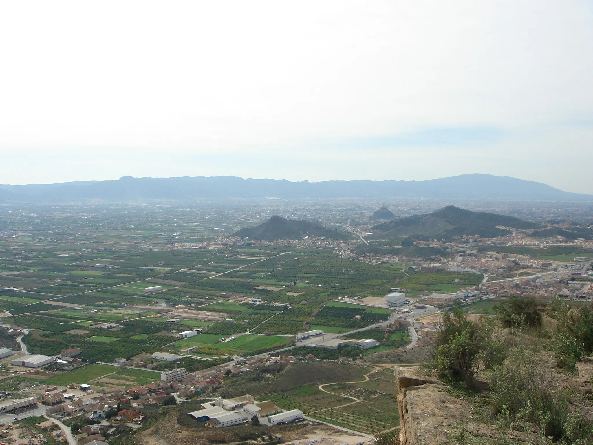 Photo showing: Vista de la Huerta de Murcia, una de las regiones de España que más destacan en la producción de hortalizas y frutas.