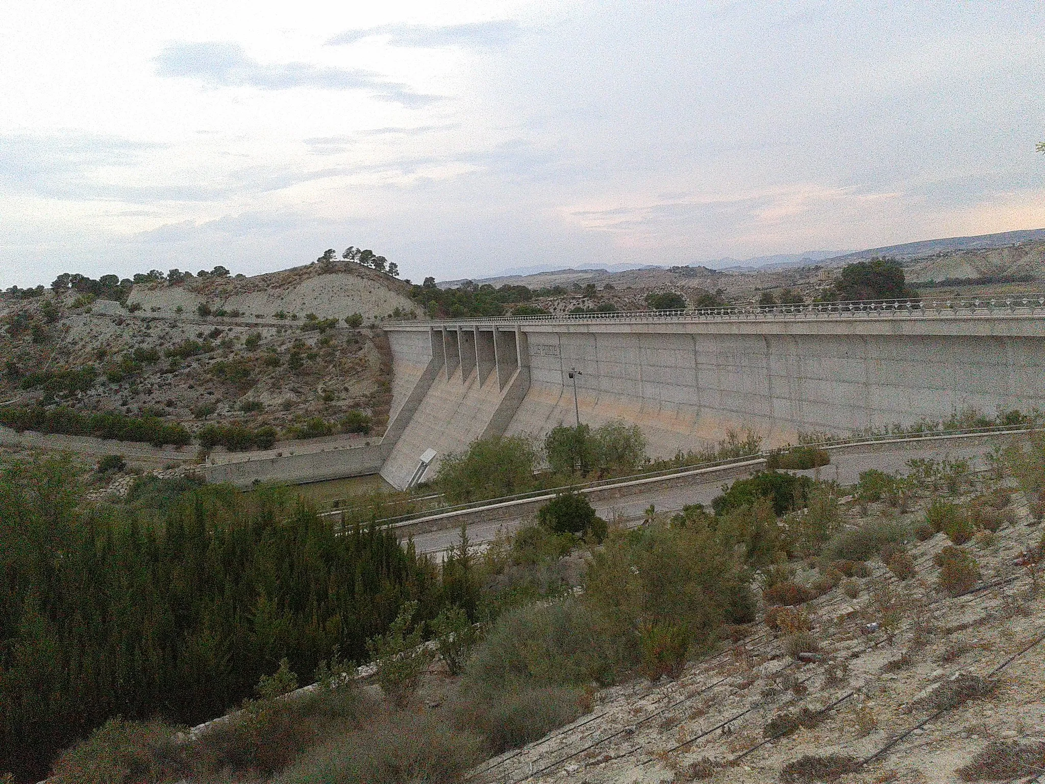 Photo showing: Presa correspondiente a los municipios de Las Torres de Cotillas, Alguazas y Campos del Río.