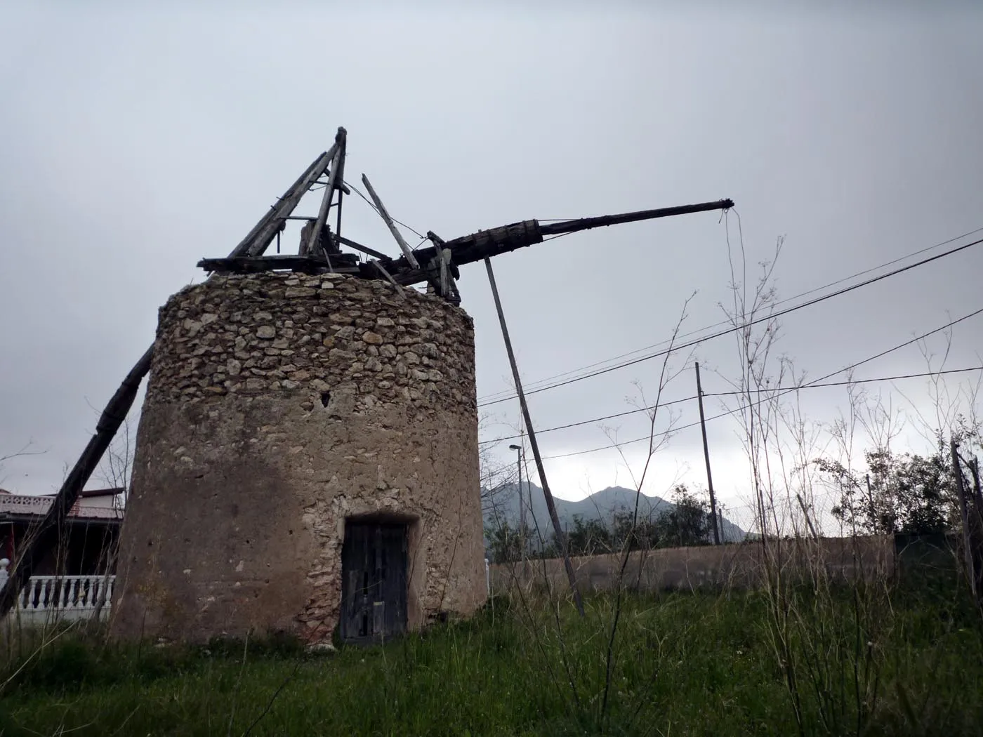 Photo showing: Windmill in Galifa (Cartagena, Spain)