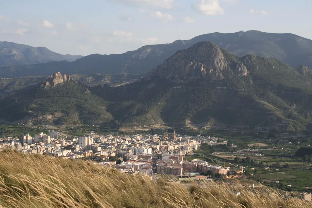 Photo showing: Cieza desde la sierra de Ascoy.