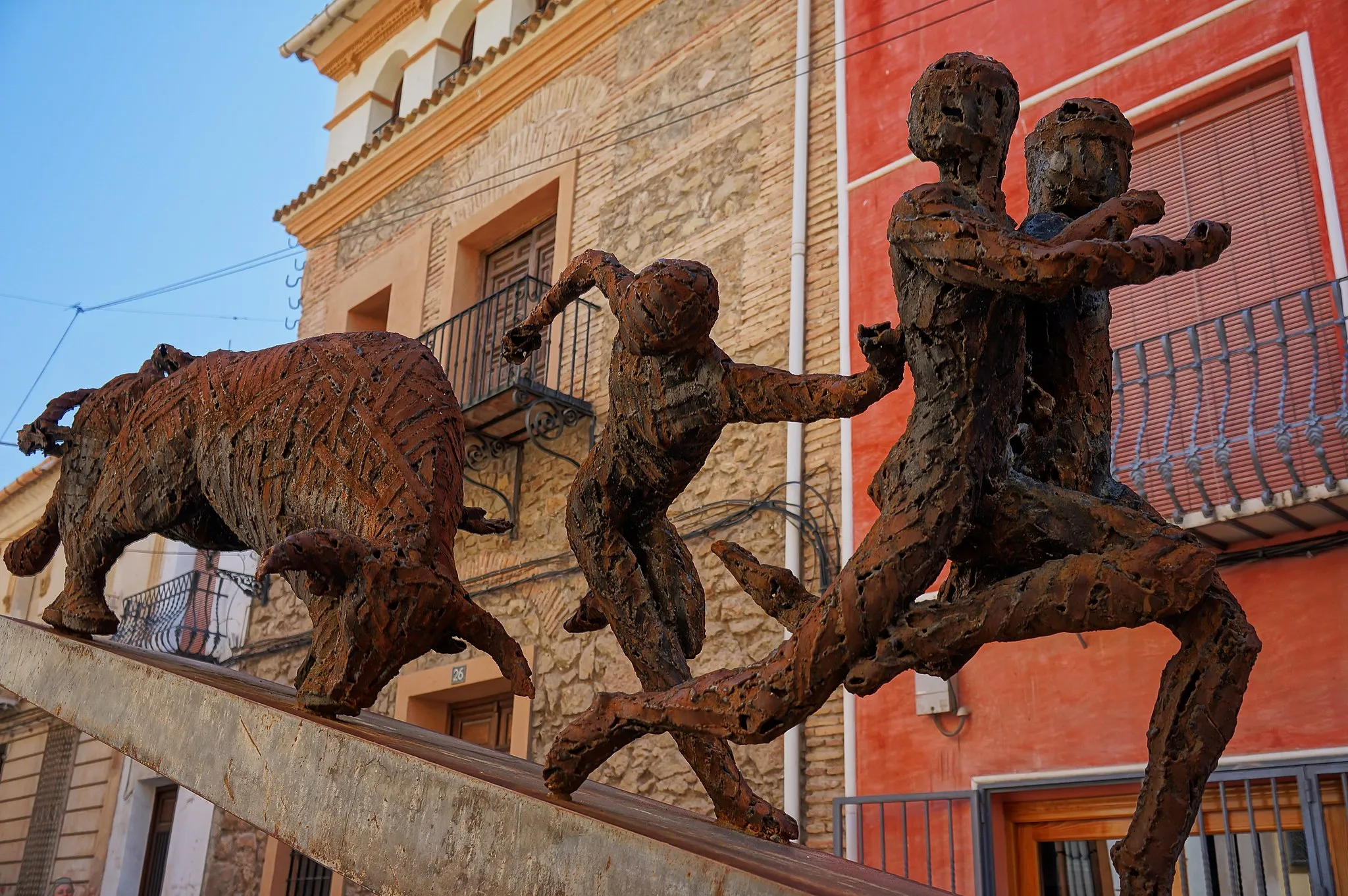 Photo showing: "Encierro" - Miguel Canseco - Blanca (Murcia, España)