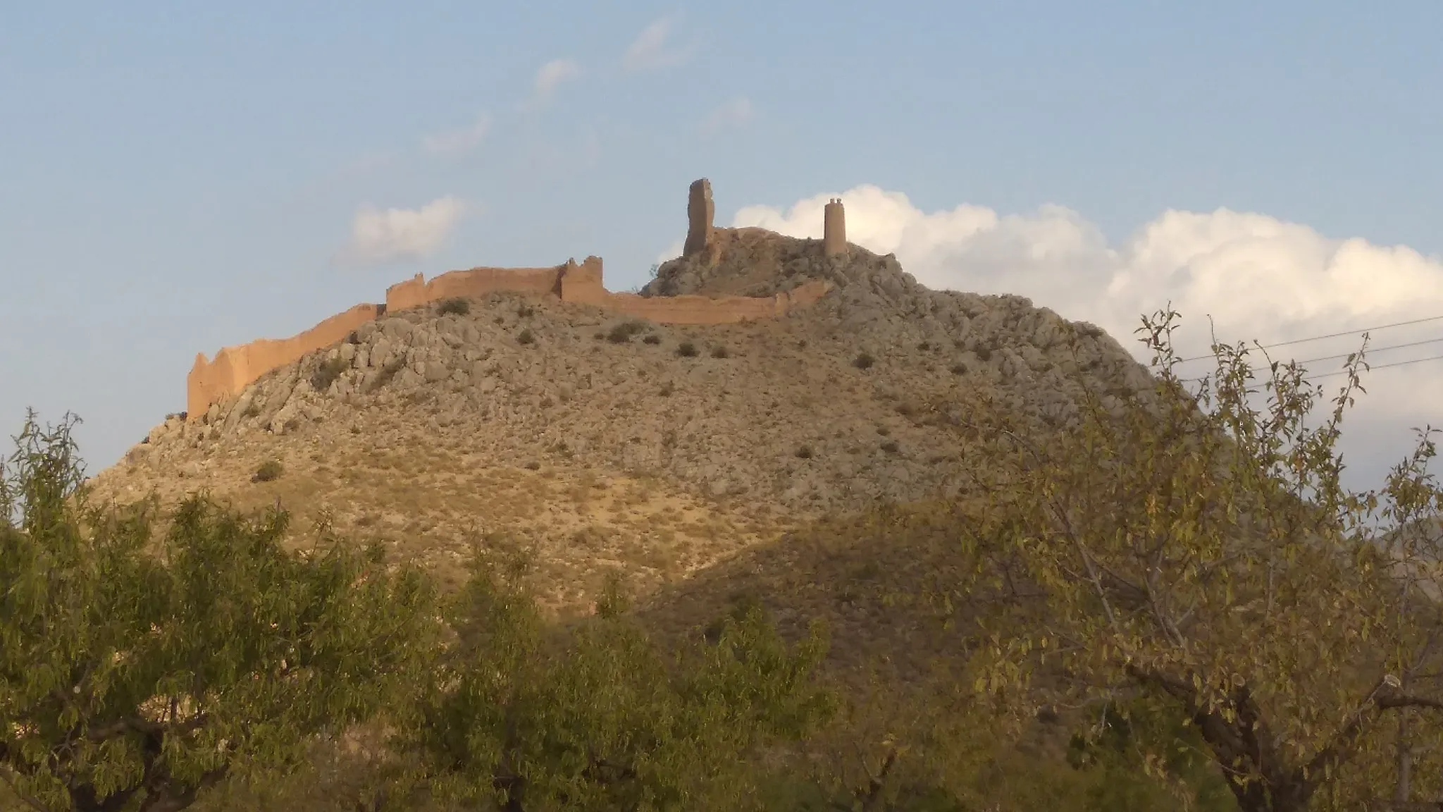 Photo showing: Delimitación del Castillo de Xiquena