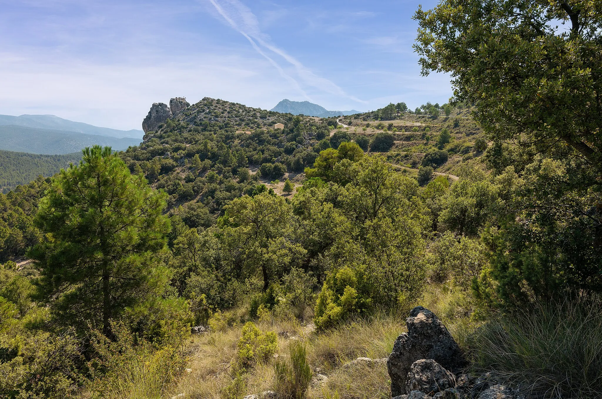 Photo showing: Die Landschaft bei Moratalla