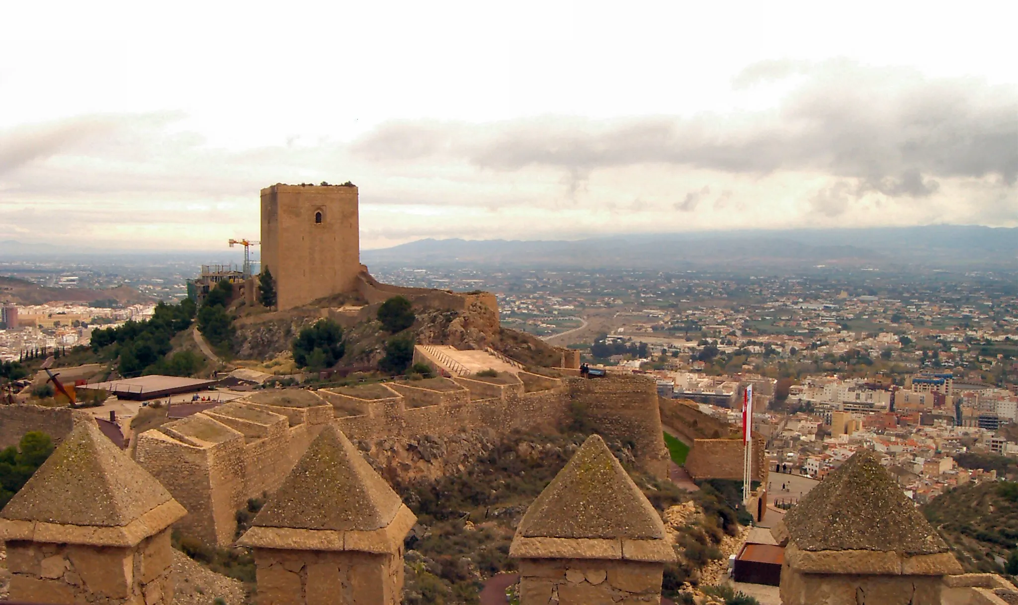 Photo showing: Castillo de Lorca. Torre Alfonsina