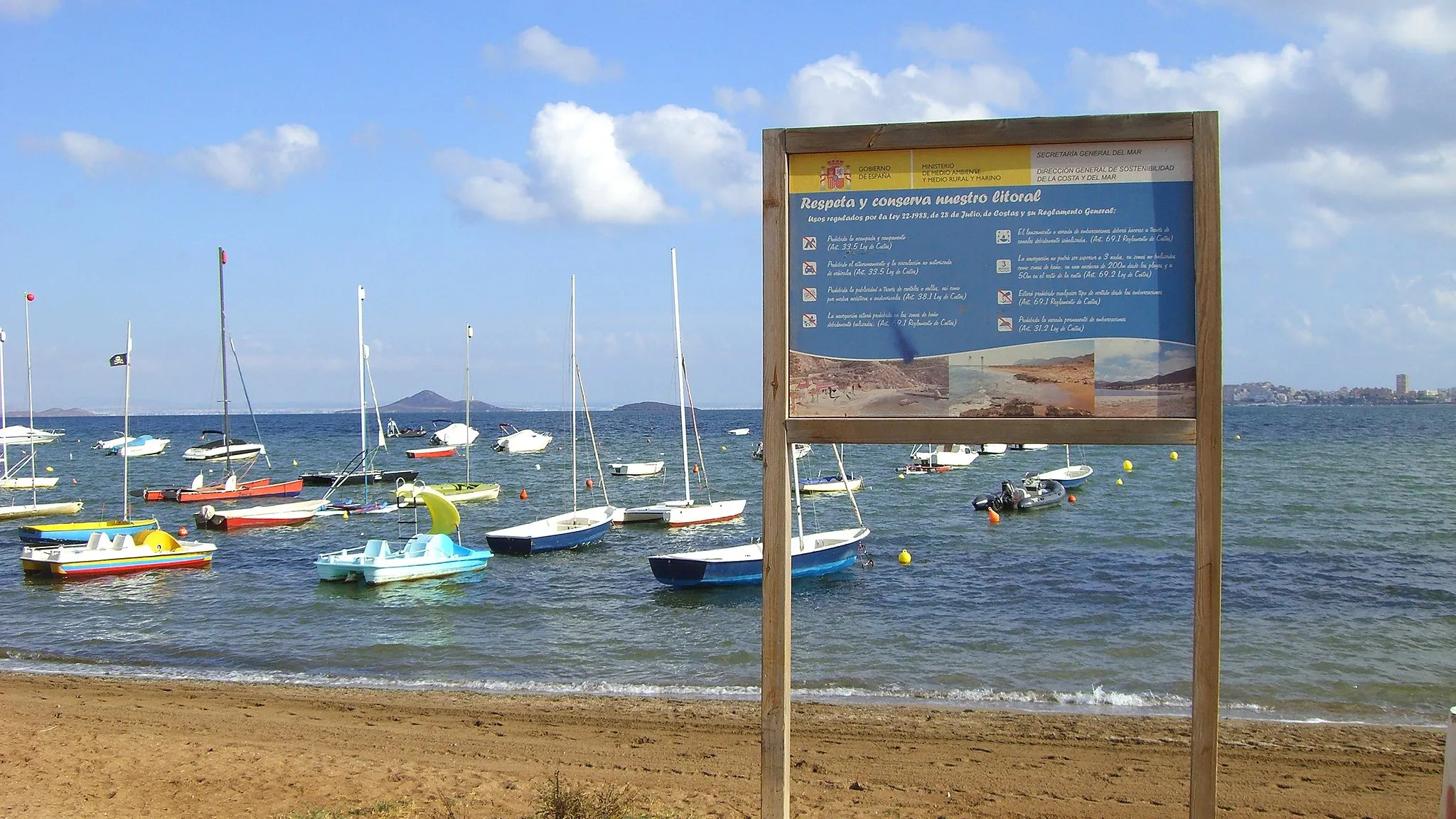 Photo showing: La Manga - Playa de la naturaleza