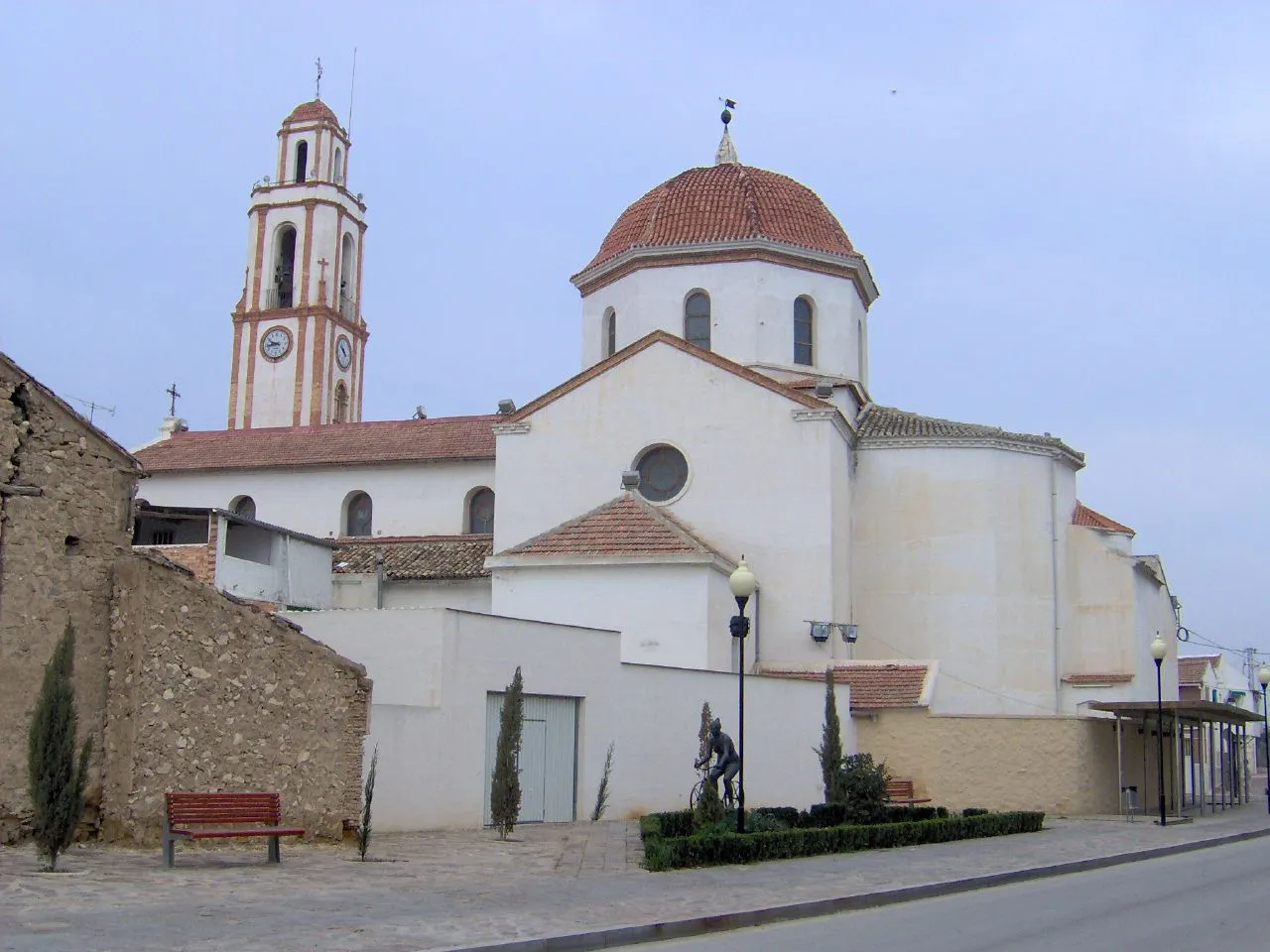 Photo showing: Iglesia de Ceutí, municipio de Murcia, España.