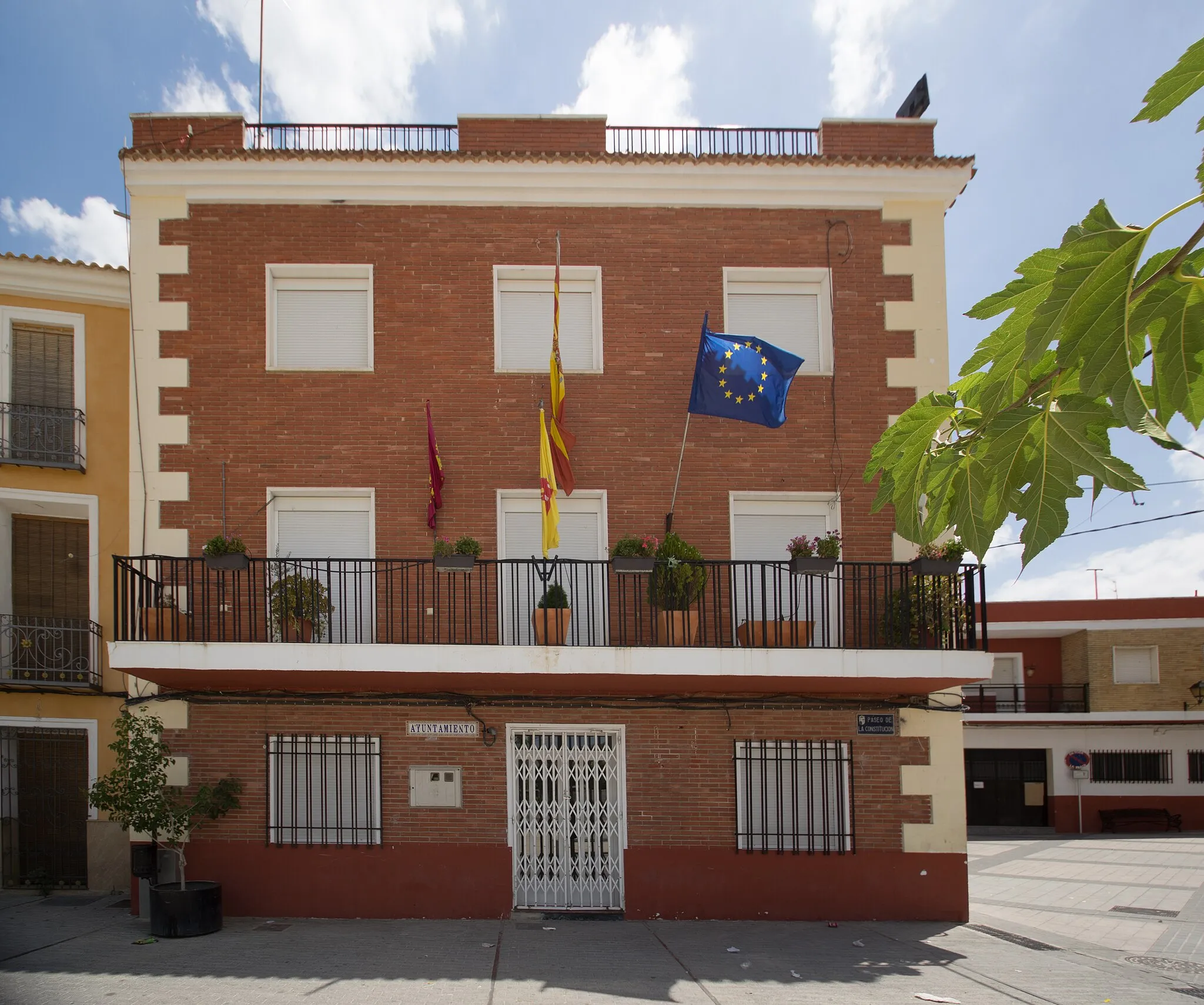 Photo showing: Town Hall in Albudeite