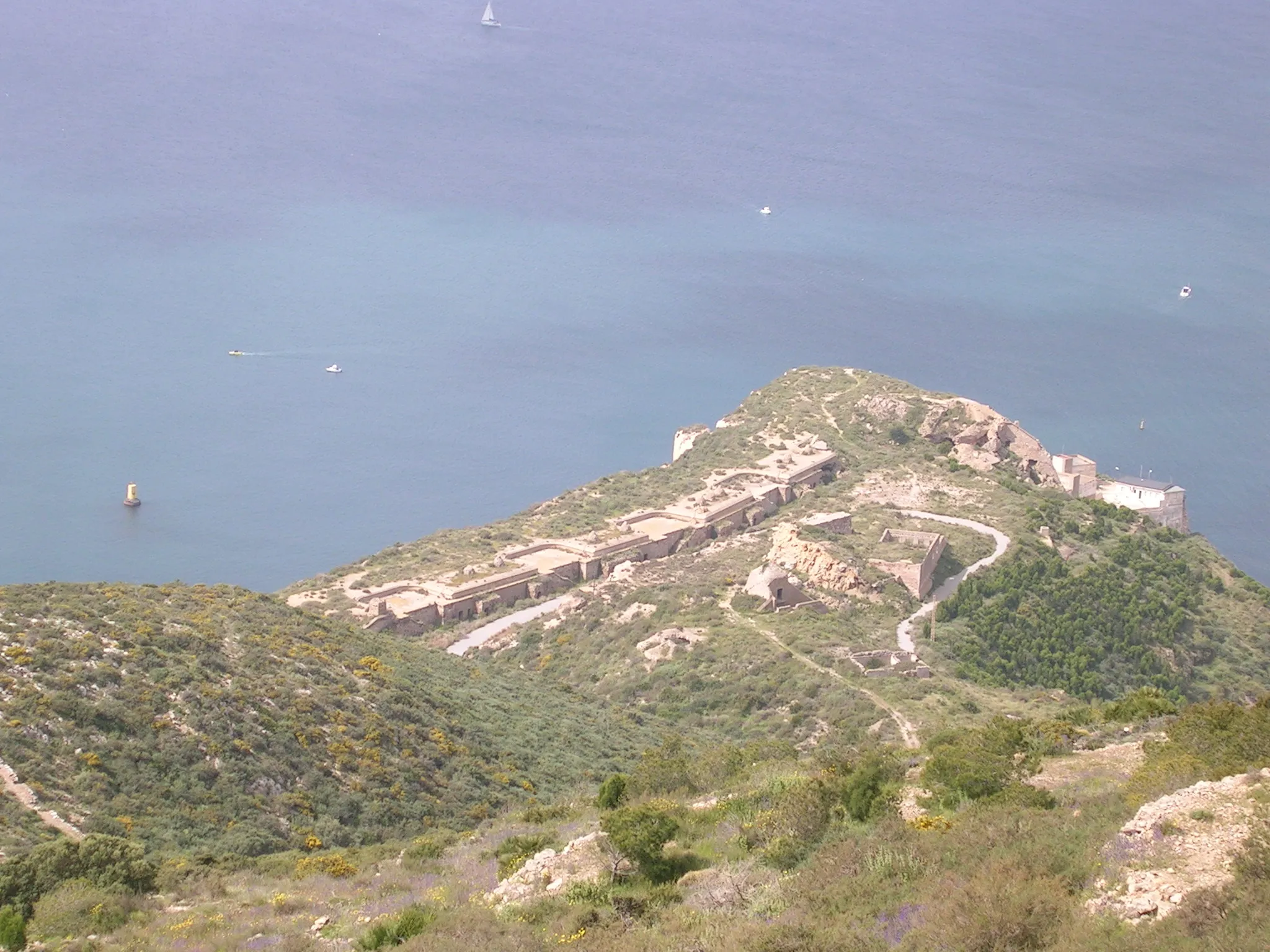 Photo showing: Batería de Trincabotijas Alta.