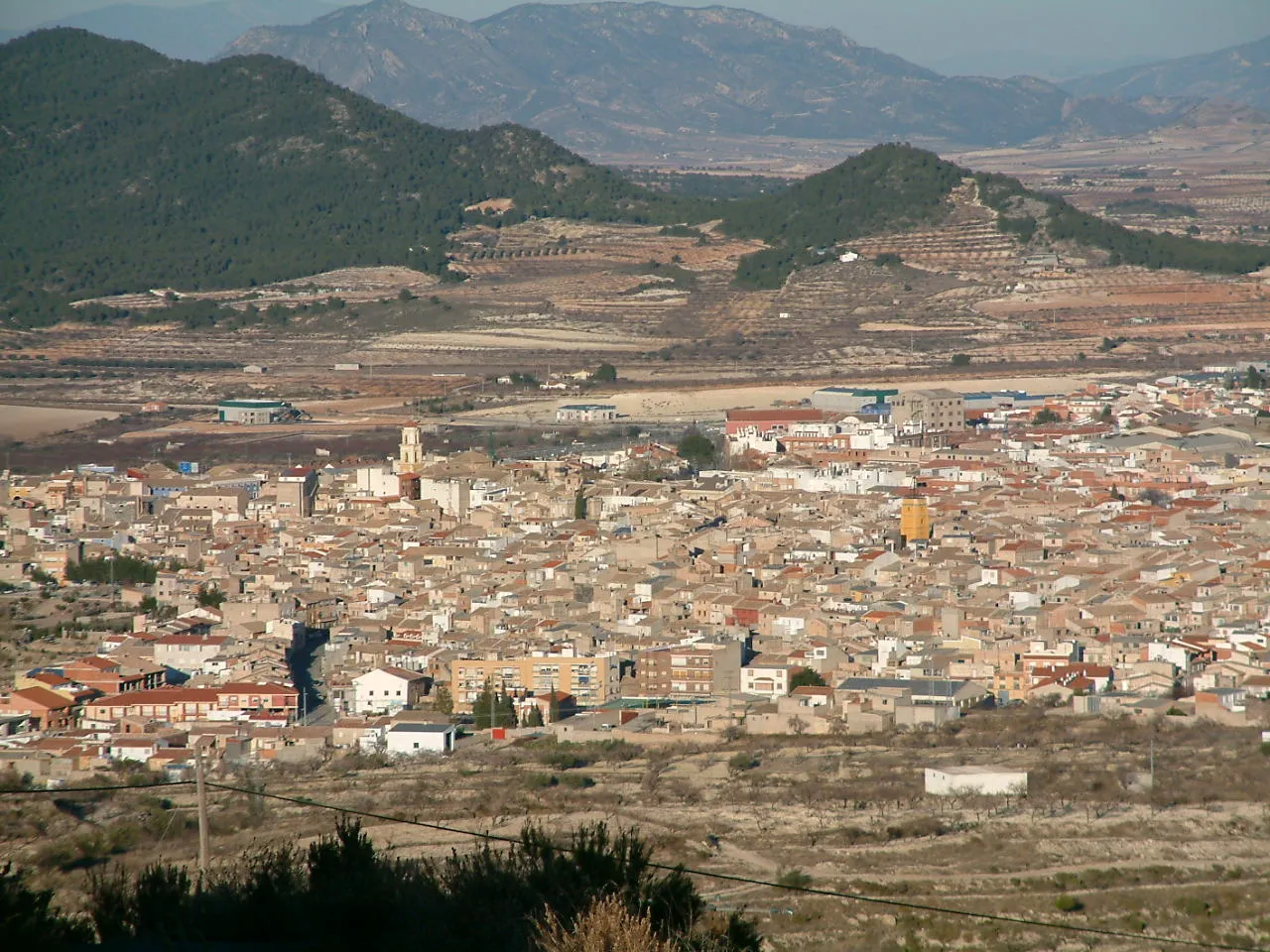 Photo showing: Vista de Bullas