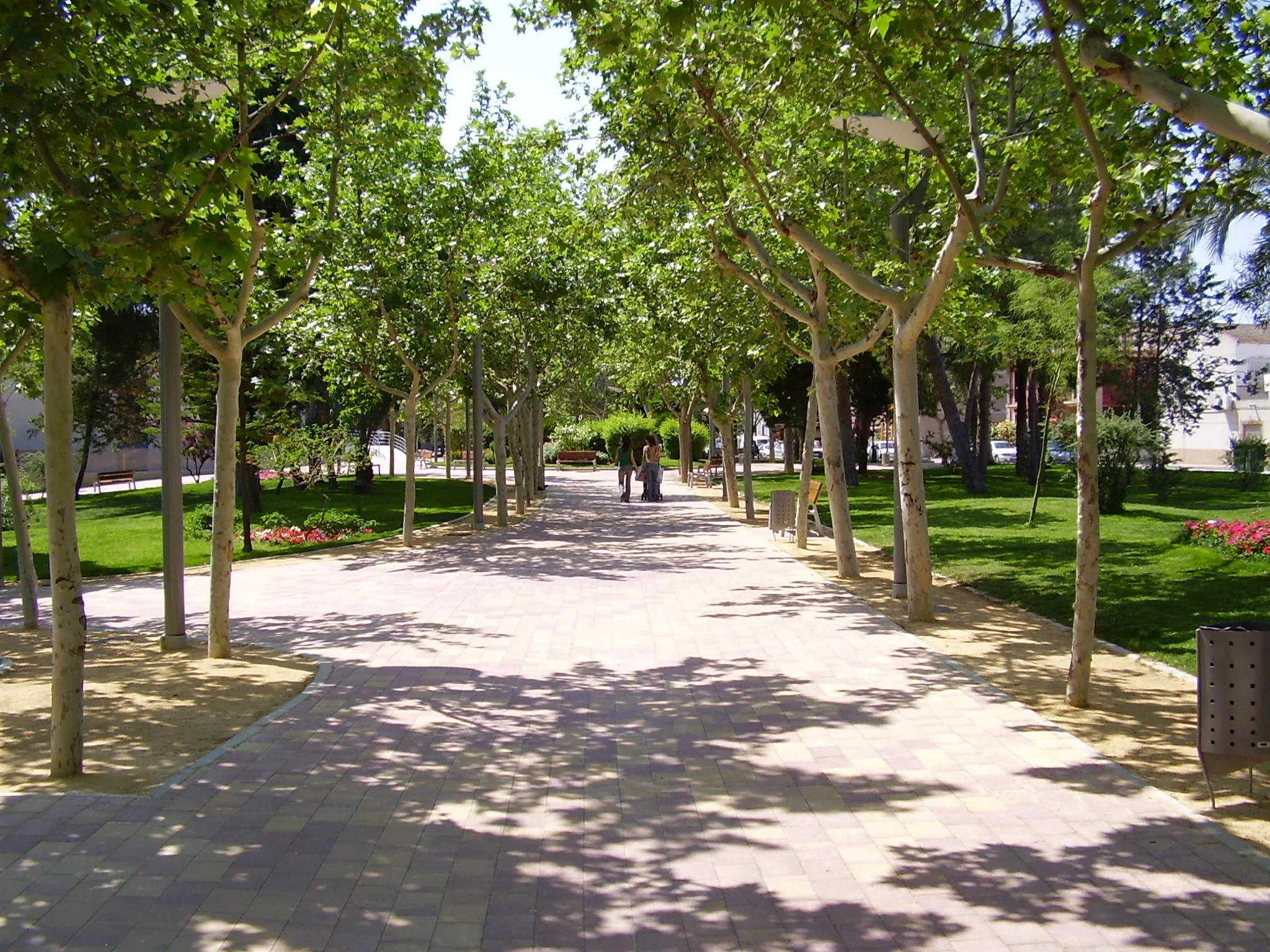 Photo showing: Vista del Parque de la Constitución de Las Torres de Cotillas.