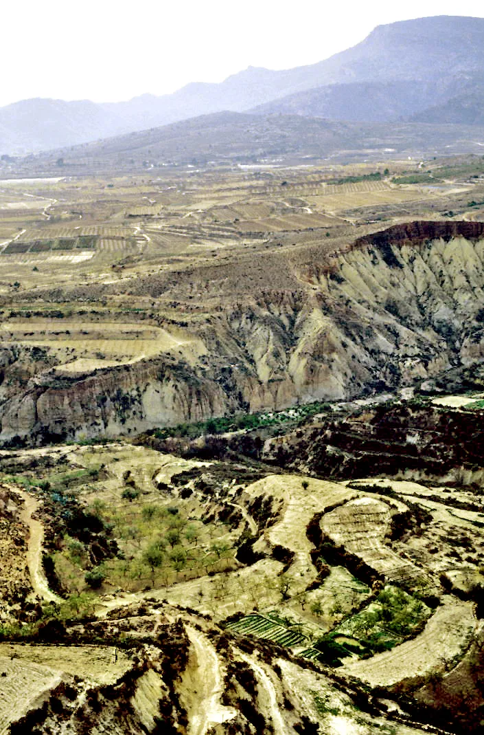 Photo showing: Countryside landscape. Aledo, Region of Murcia, Spain