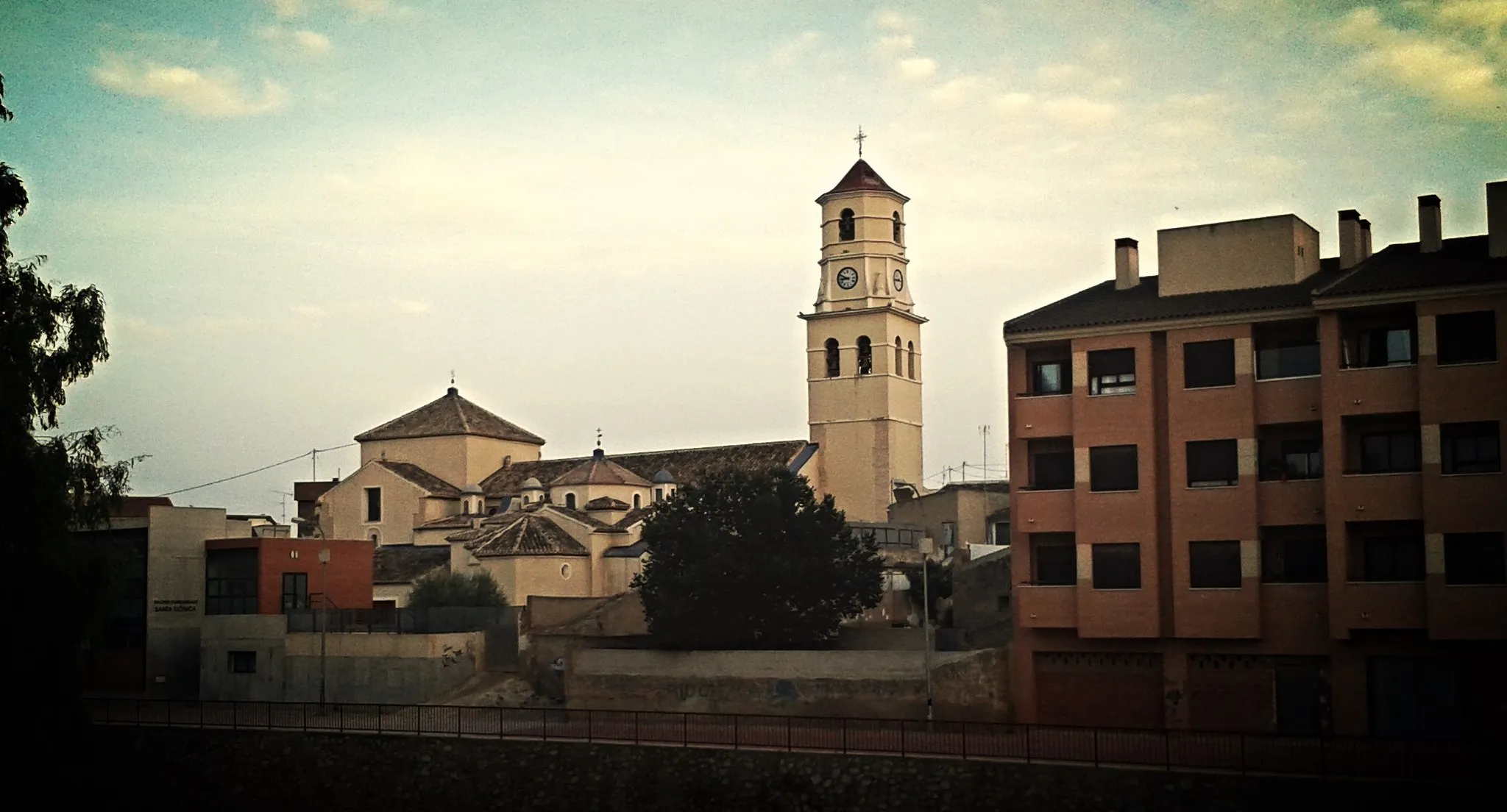 Photo showing: S.t Agustine Church in Fuente Álamo (Murcia)