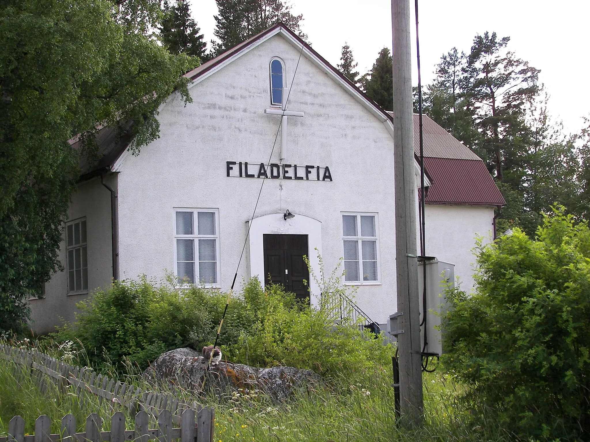 Photo showing: Filadelfia Stöde i tätorten Fanbyn.