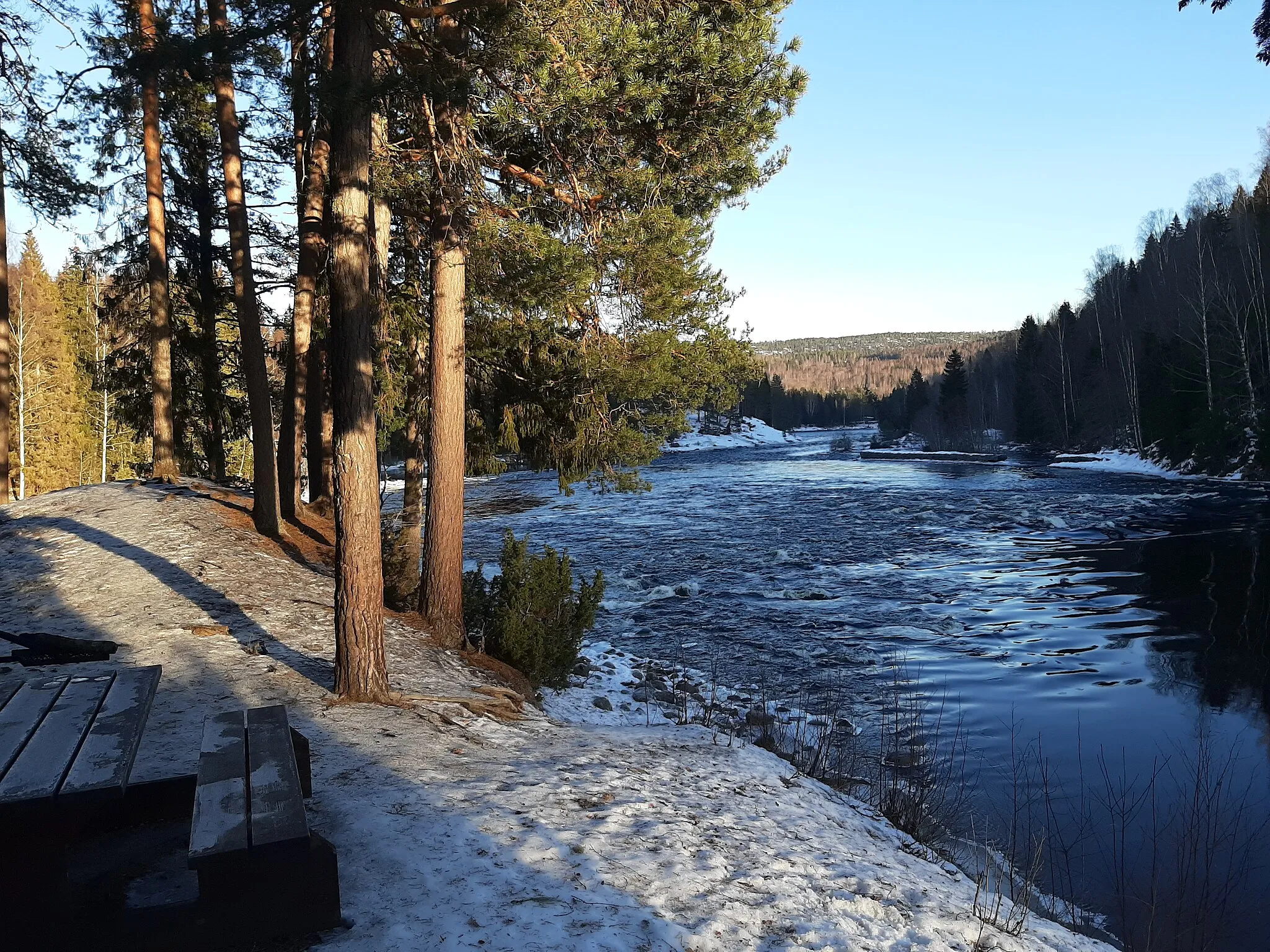 Photo showing: The Grenforsen nature reserve in Tunbyn, Sundsvall Municipality, Sweden