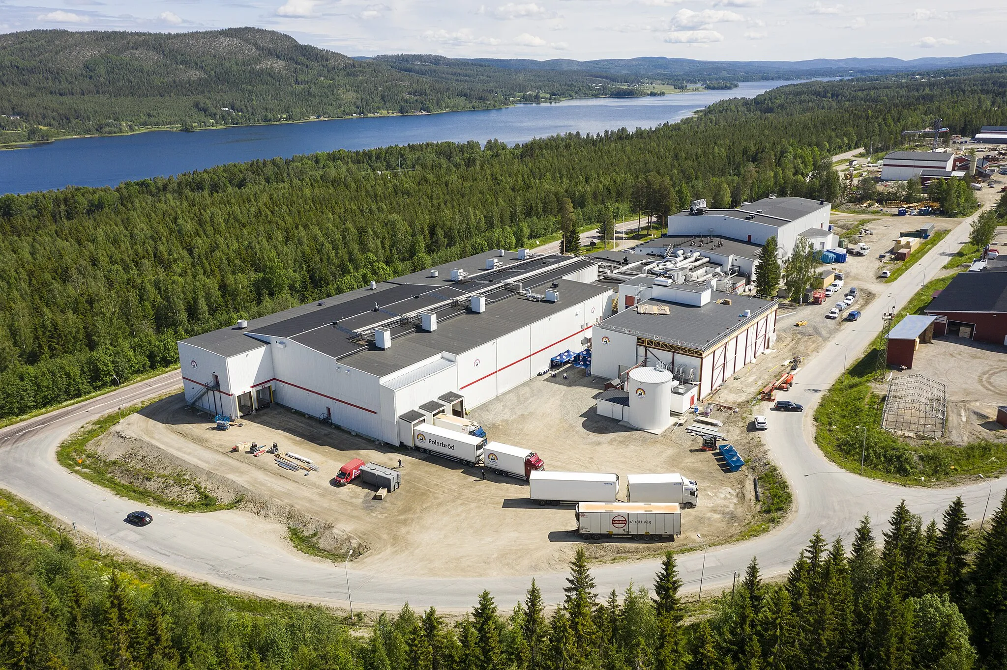 Photo showing: Polarbröds fabrik i Bredbyn.