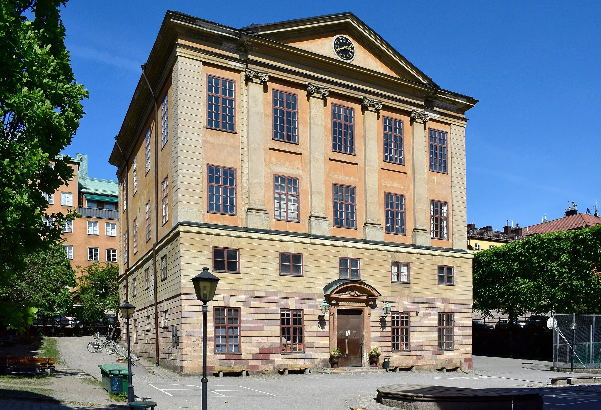 Photo showing: Fredrikshovs slott, Östermalm, Stockholm, (inte byggd som planerad).